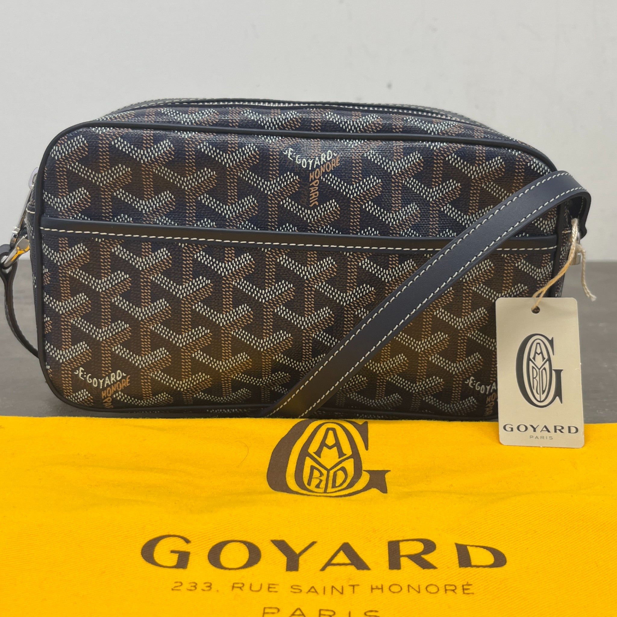 Men's Cap-Vert Pm Messenger Bag Blue