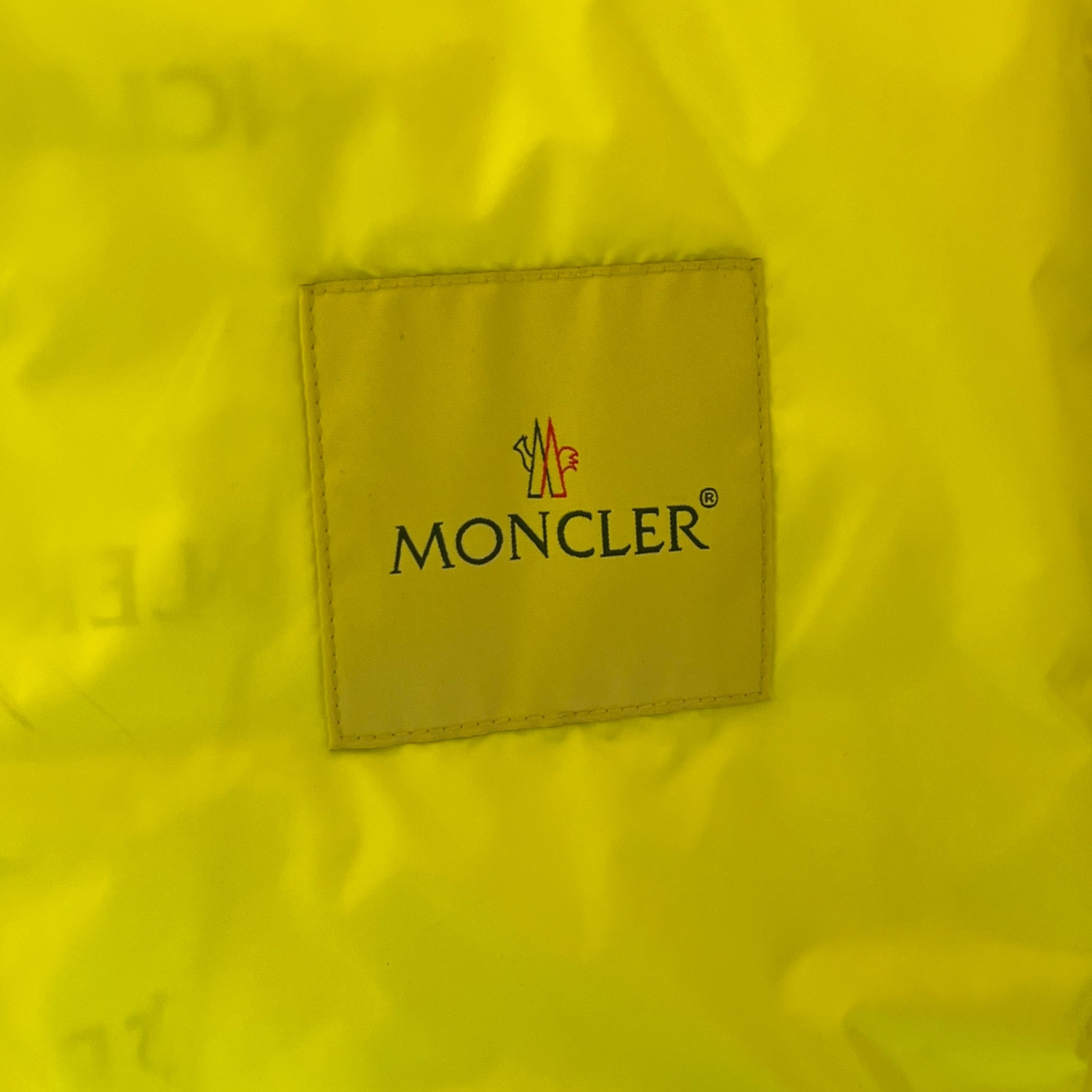 Men's Dun Down Jacket Yellow Size 6 / XXXL