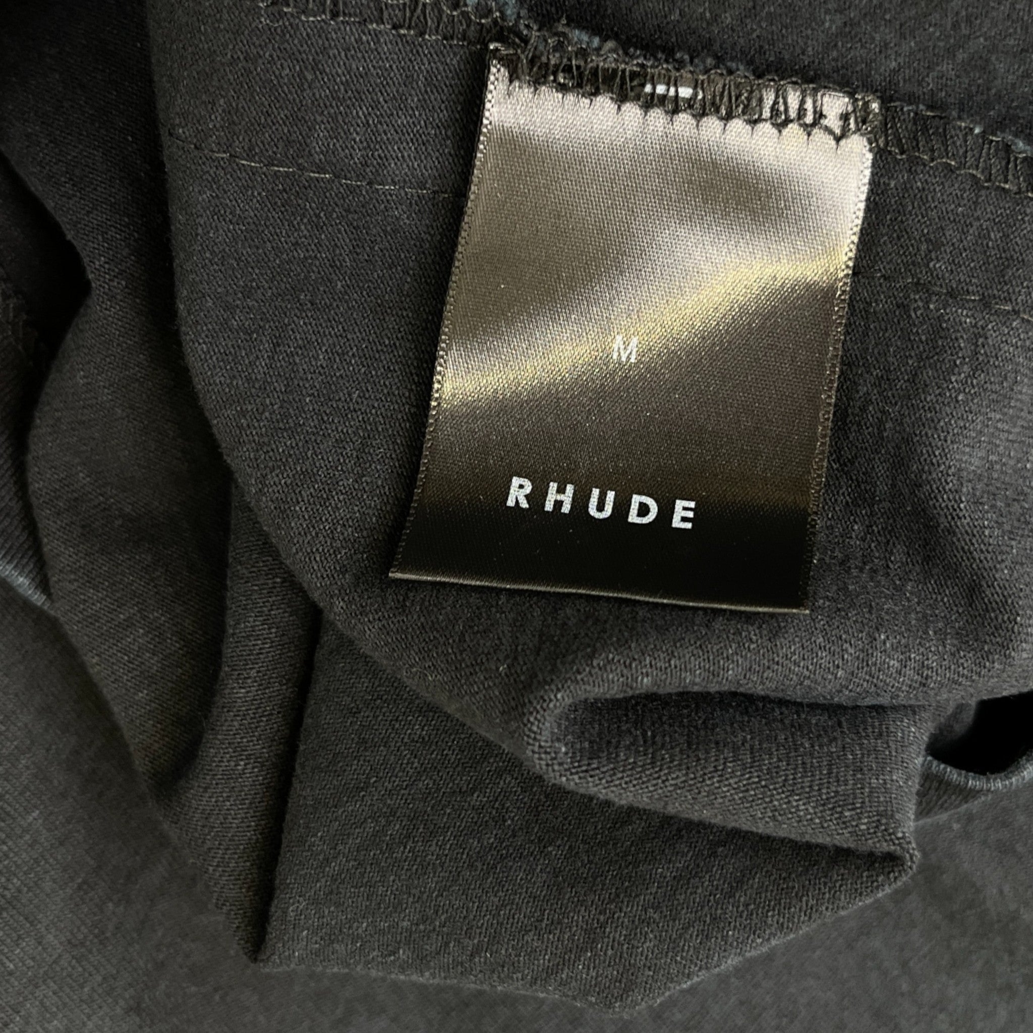 Men's Tropics Logo Print T-Shirt Black Size M