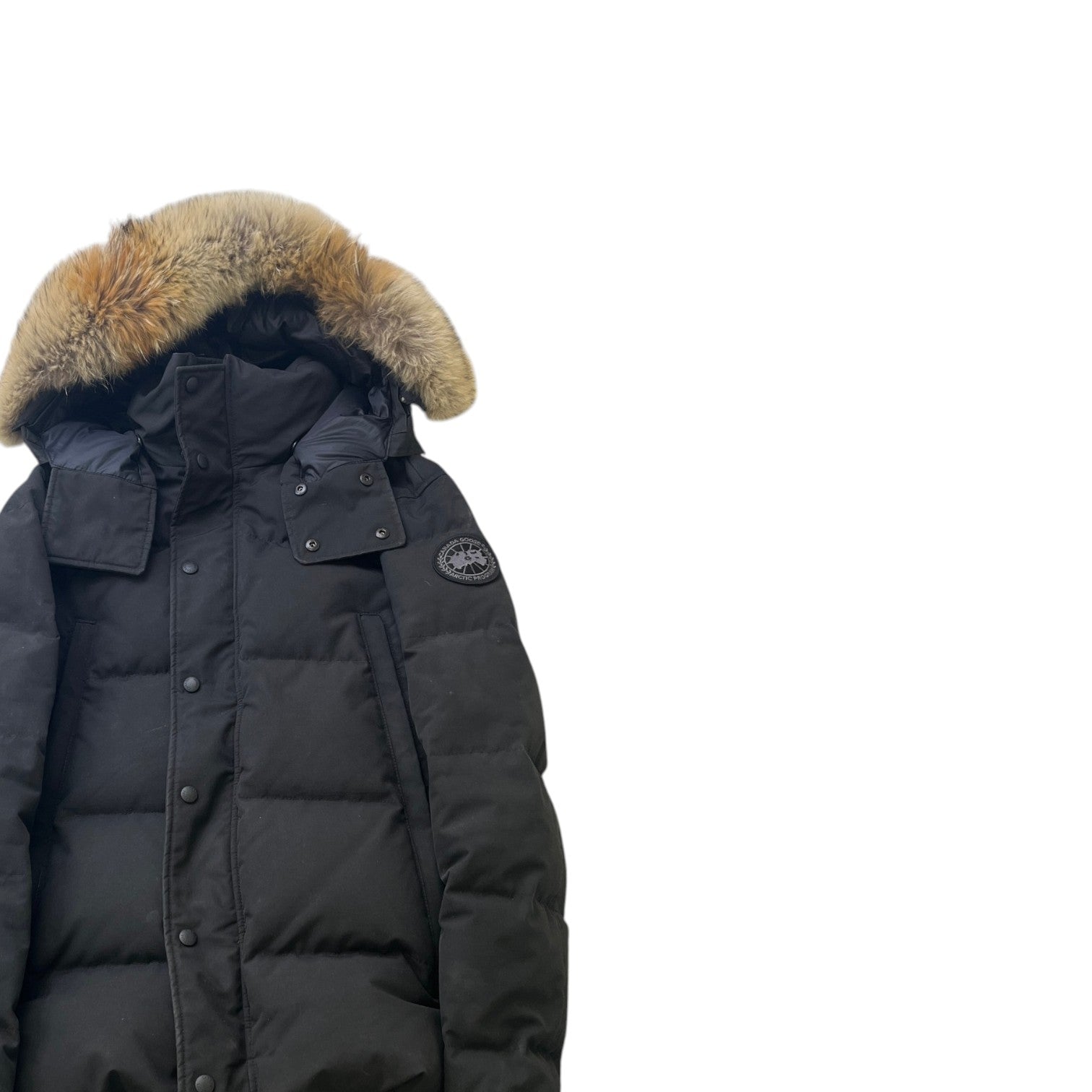Men's Wyndham Parka Down Jacket Black Size M