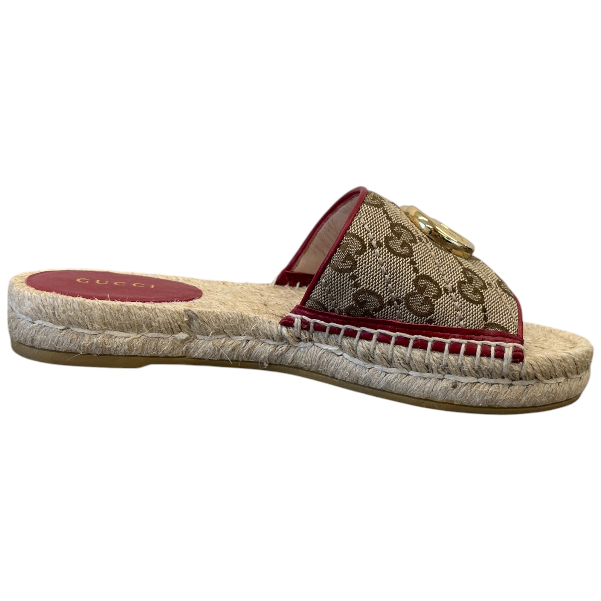Women's Woven Marmont Espadrille 34.5 / 1.5 Sandals Beige Size EU 34 / UK 1