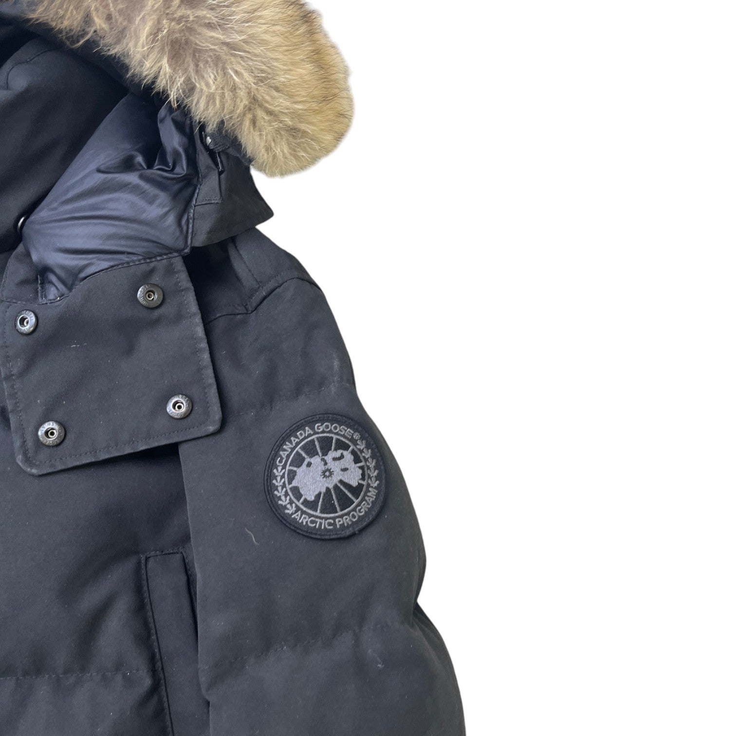 Men's Wyndham Parka Down Jacket Black Size M