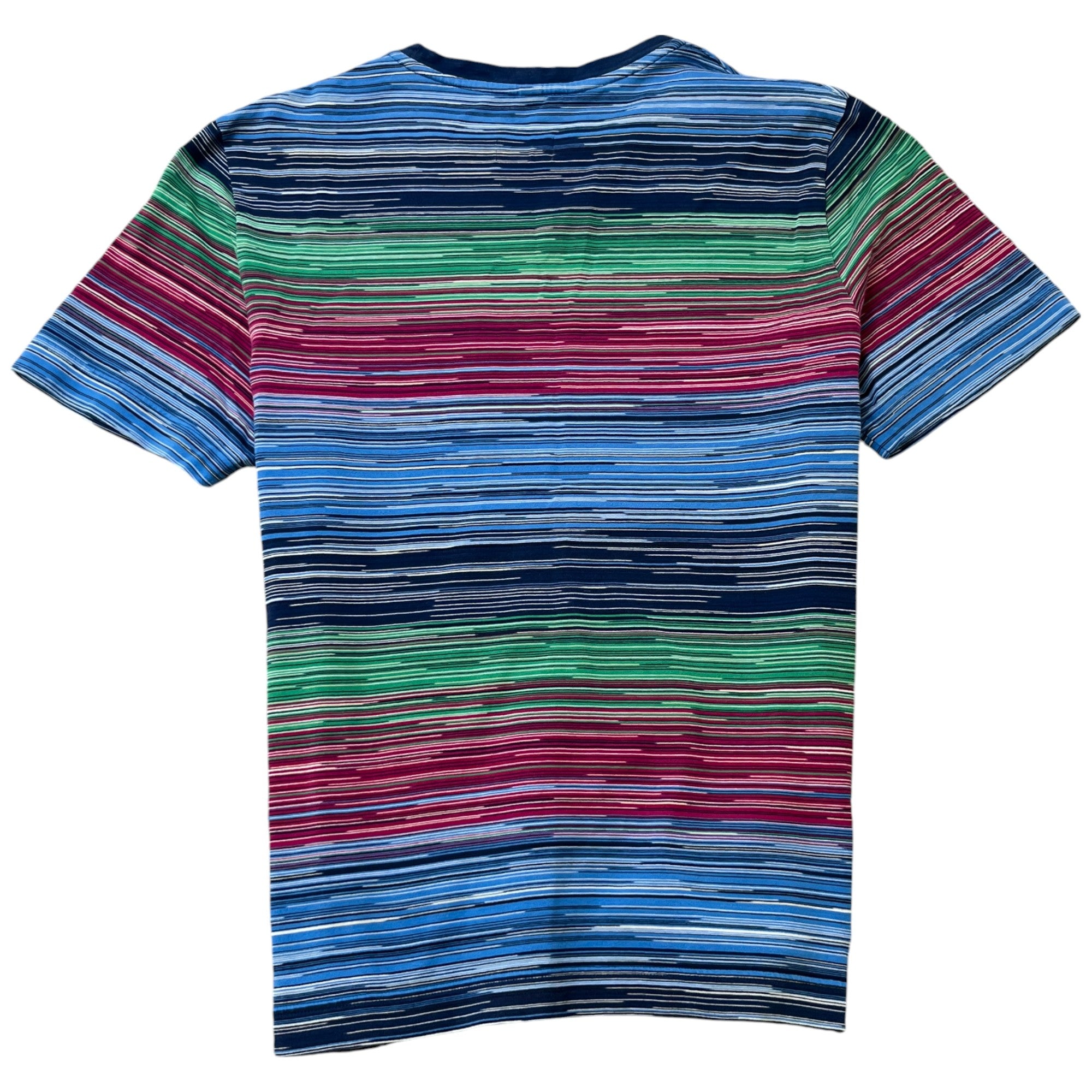 Men's Stripe T-Shirt Multi-Coloured Size XS