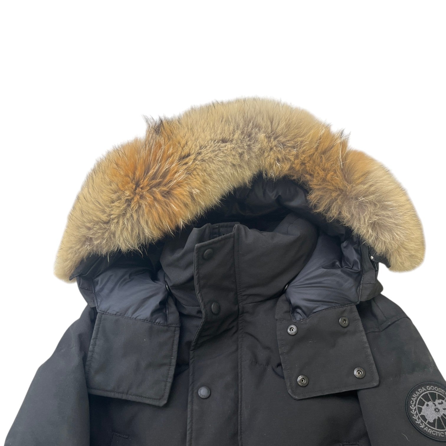 Men's Wyndham Parka Down Jacket Black Size M