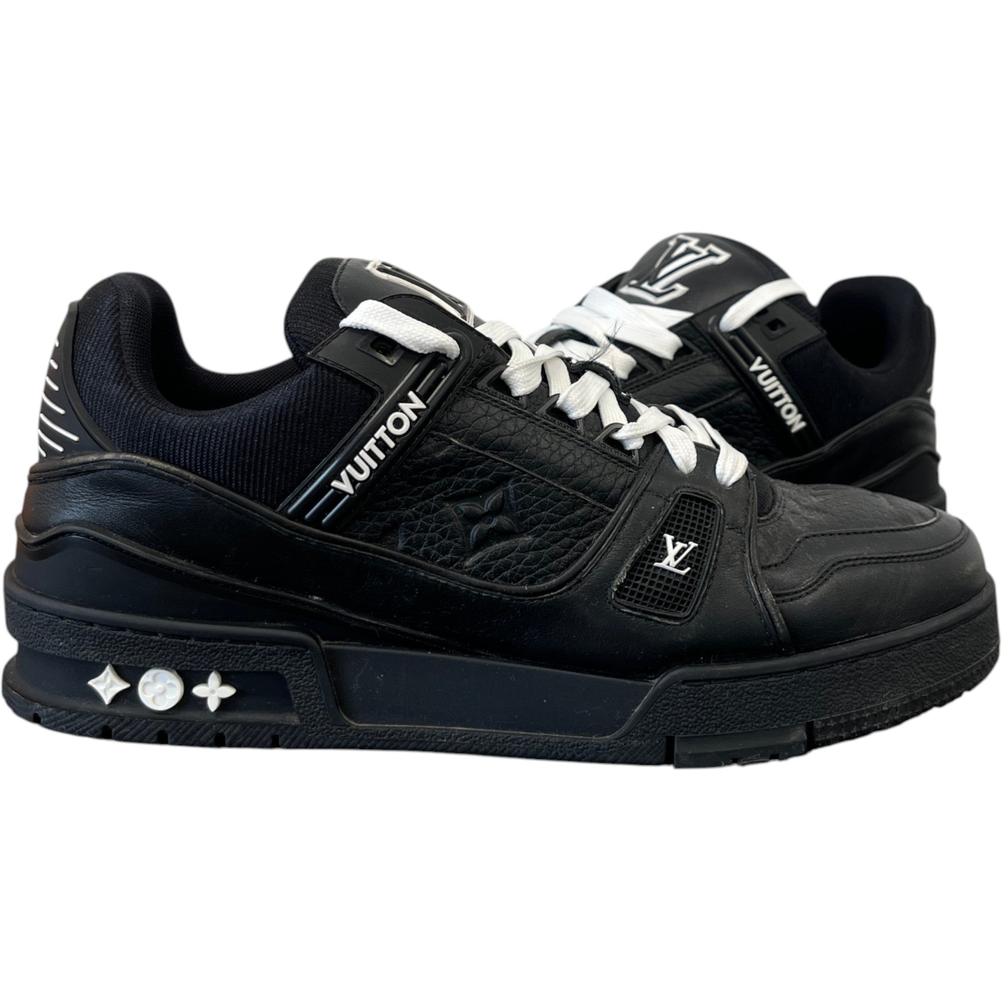 Men's Lv Low Trainers Black Size EU 40 / UK 6