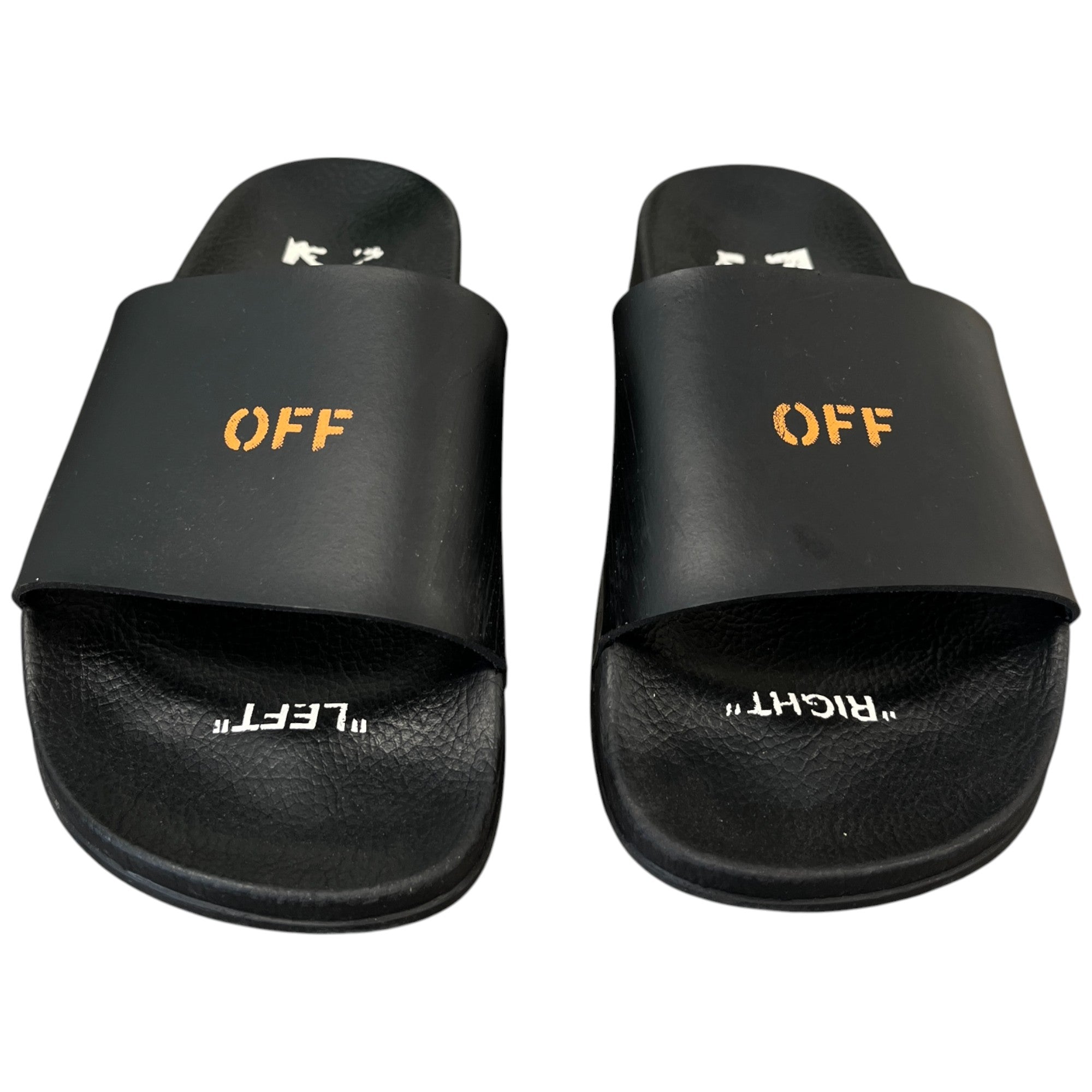 Women's Logo Print Pool Slides Black Size EU 38 / UK 5