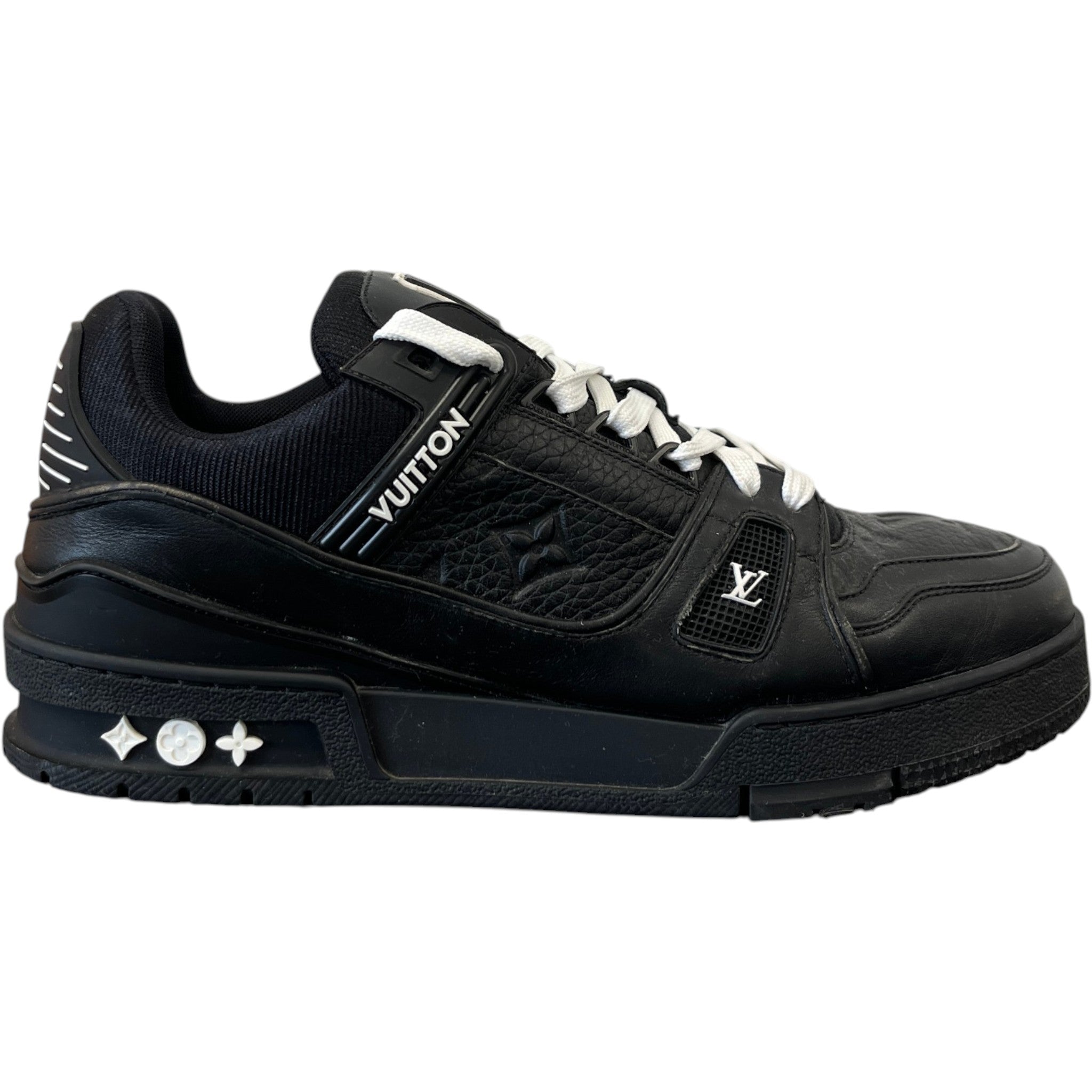 Men's Lv Low Trainers Black Size EU 40 / UK 6