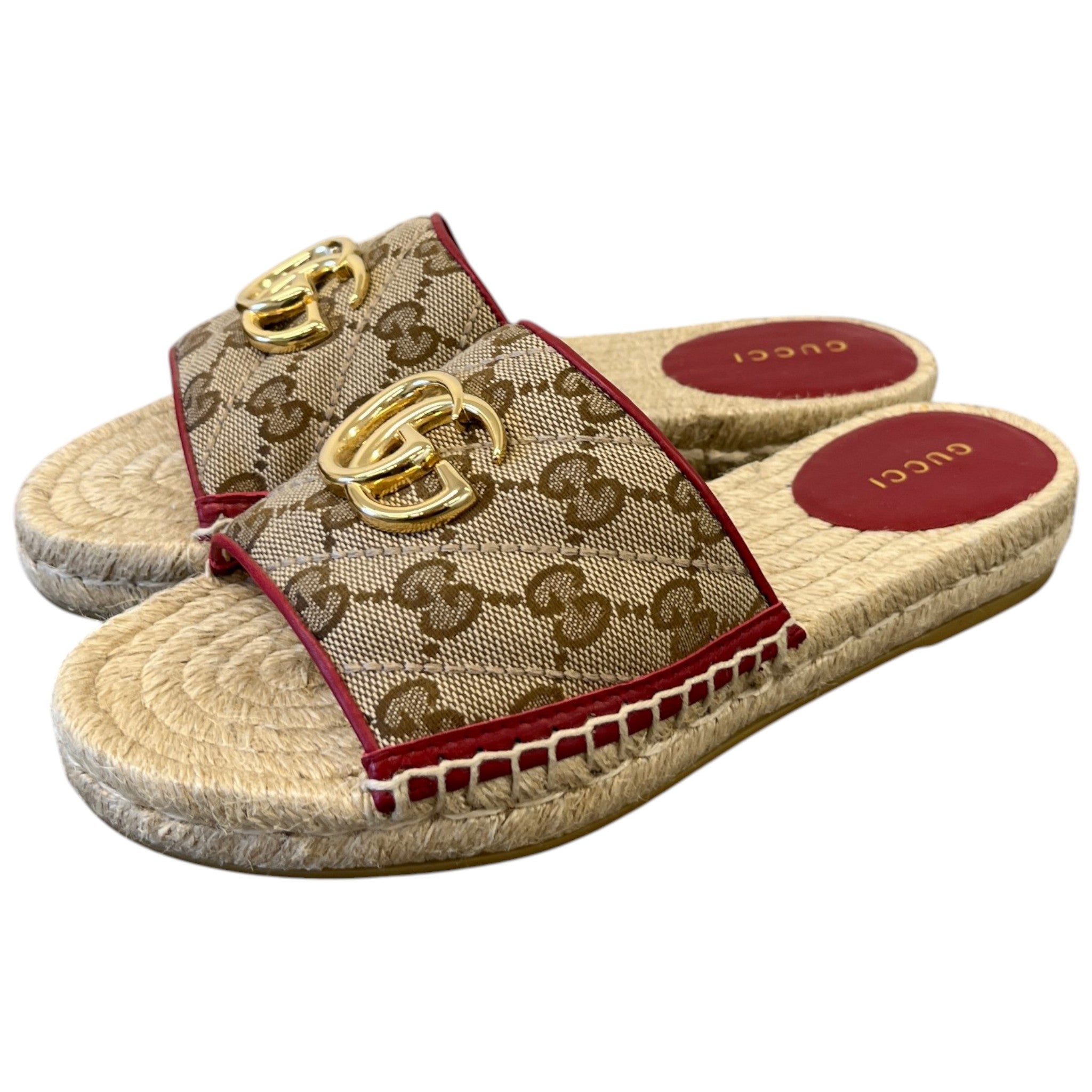 Women's Woven Marmont Espadrille 34.5 / 1.5 Sandals Beige Size EU 34 / UK 1