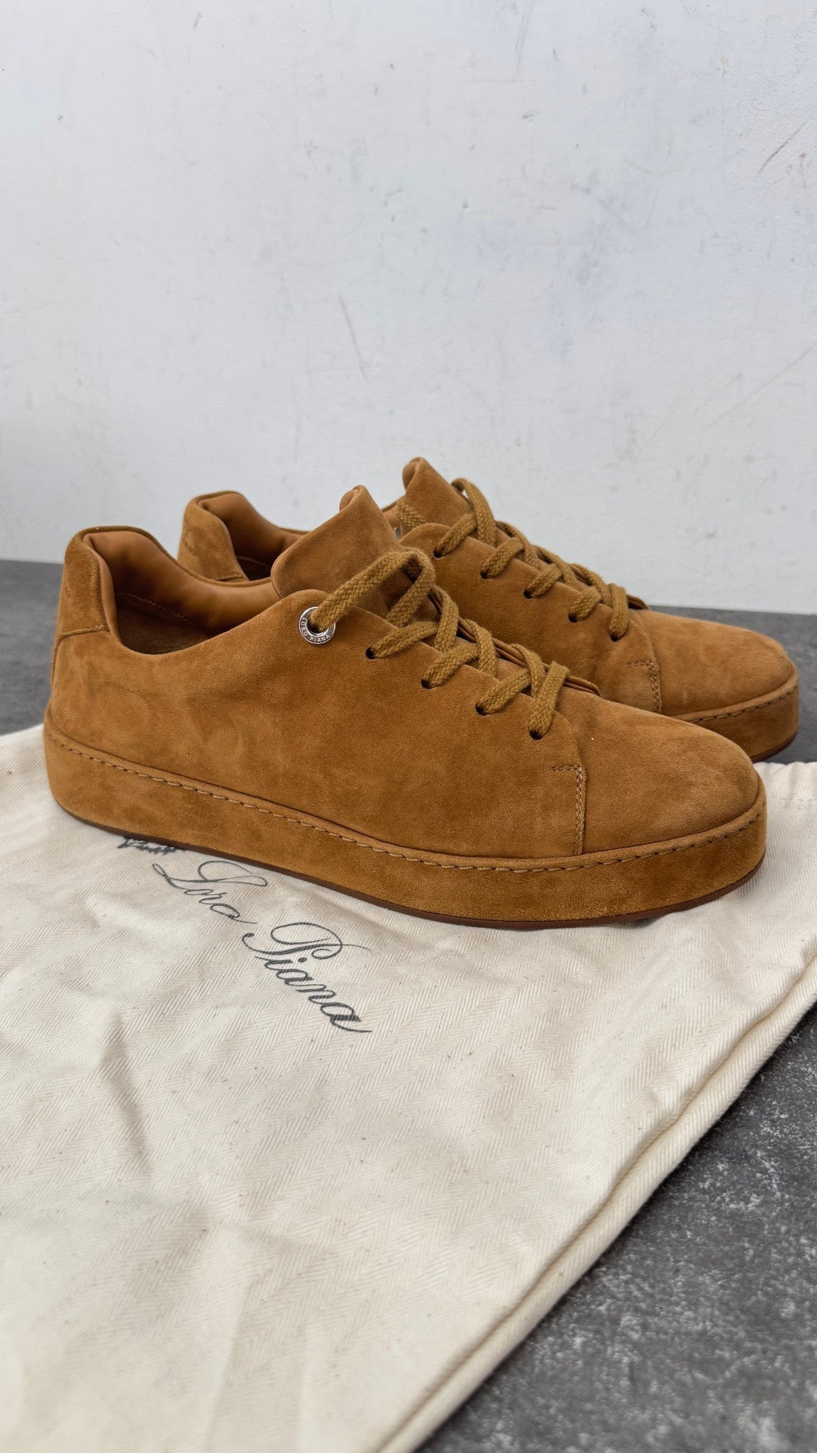 Women's Suede Nuages Low Trainers Brown Size EU 37 / UK 4