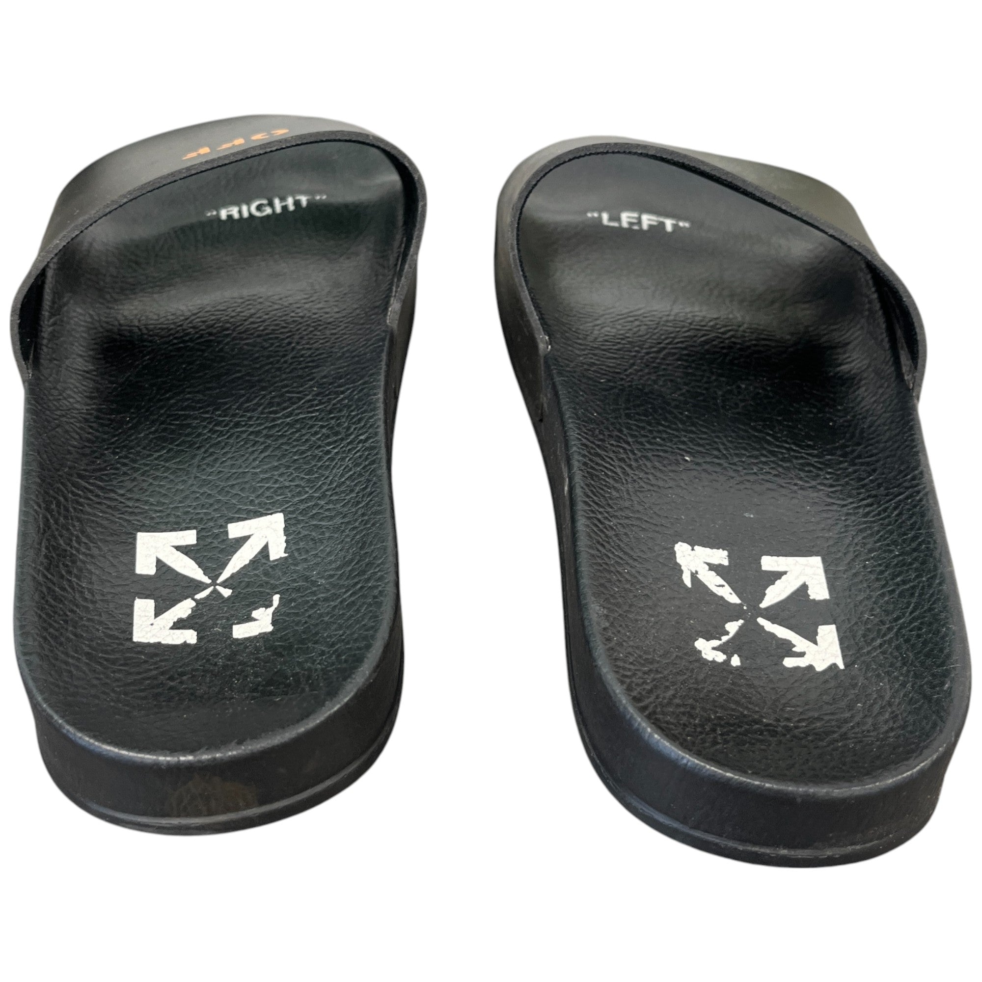 Women's Logo Print Pool Slides Black Size EU 38 / UK 5