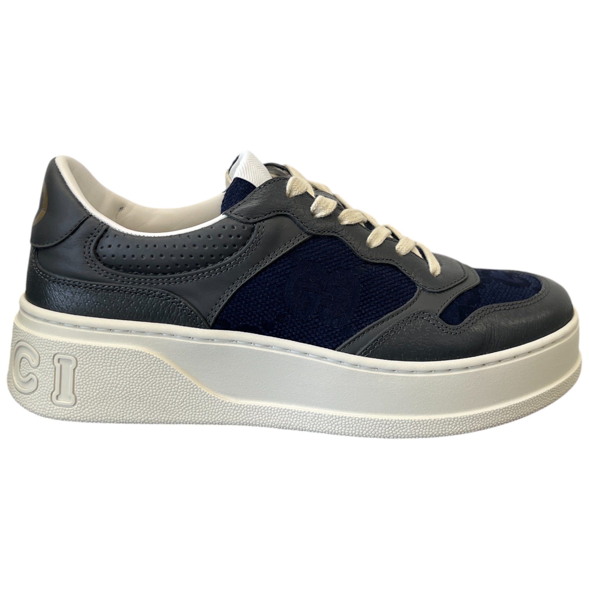 Men's Gg Supreme Low Trainers Blue Size EU 39 / UK 5