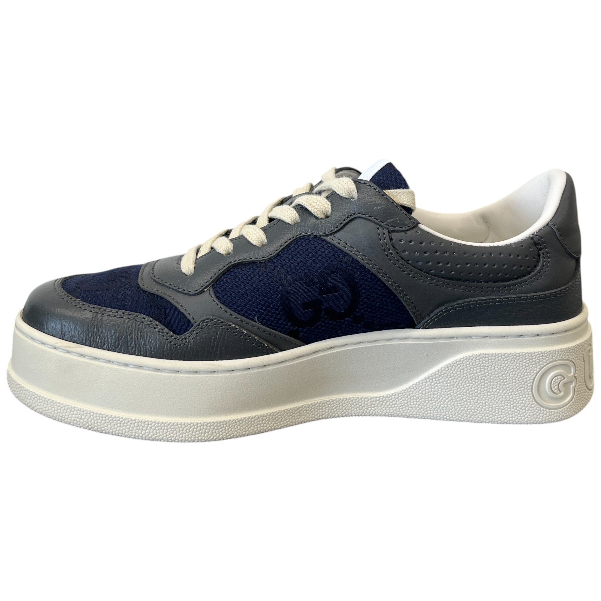 Men's Gg Supreme Low Trainers Blue Size EU 39 / UK 5