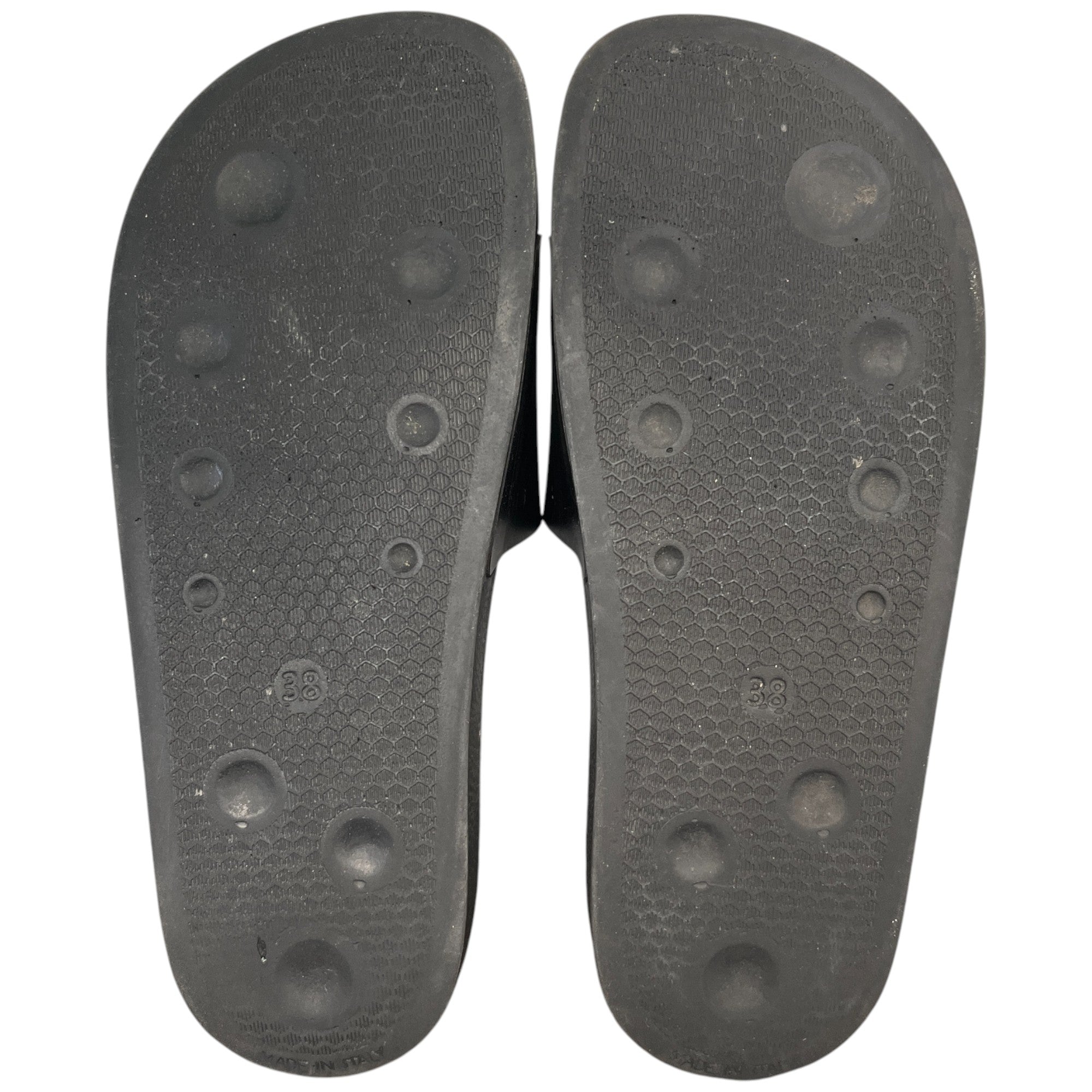 Women's Logo Print Pool Slides Black Size EU 38 / UK 5