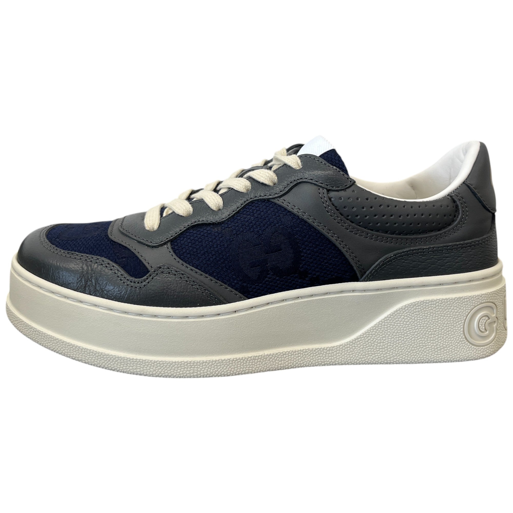 Men's Gg Supreme Low Trainers Blue Size EU 39 / UK 5
