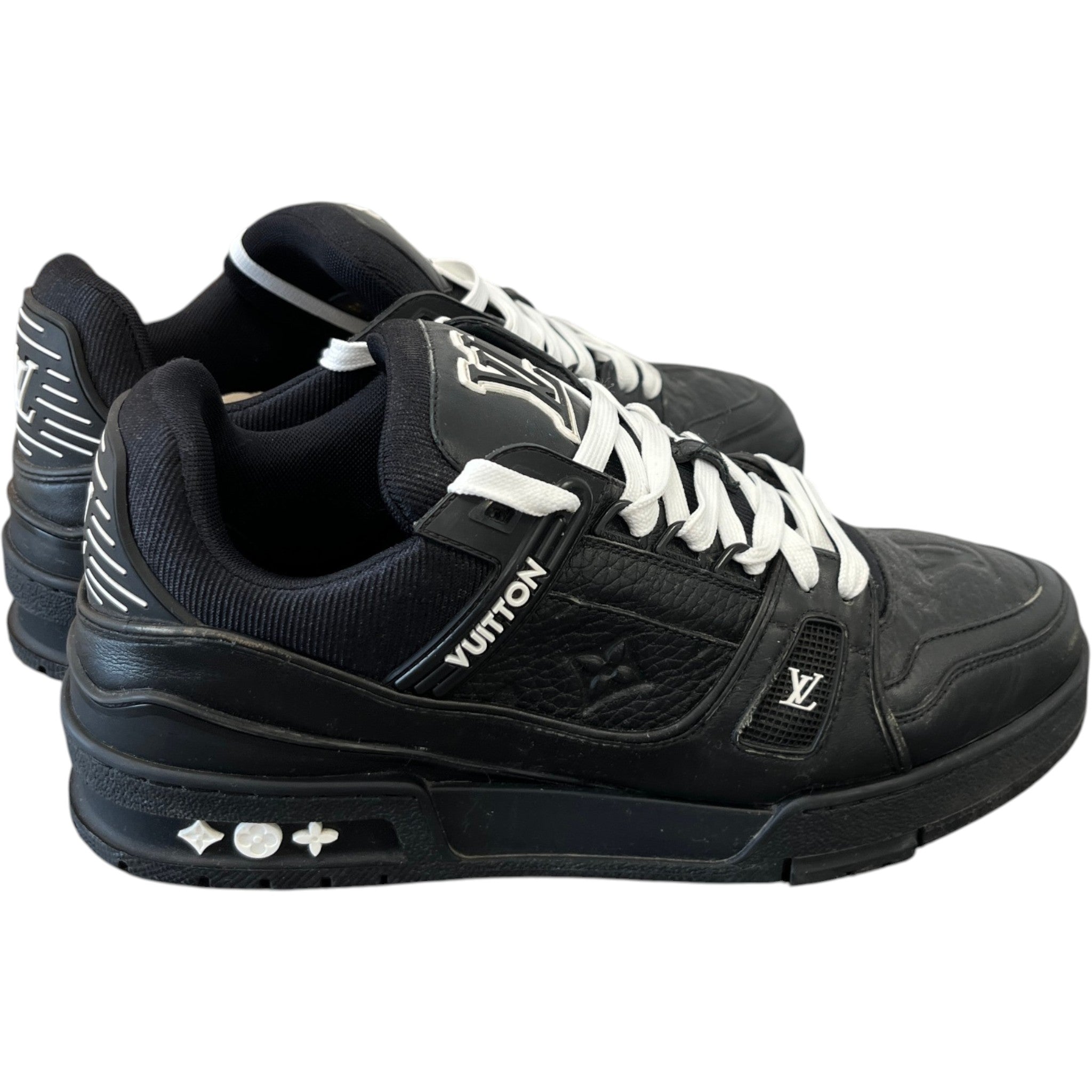 Men's Lv Low Trainers Black Size EU 40 / UK 6