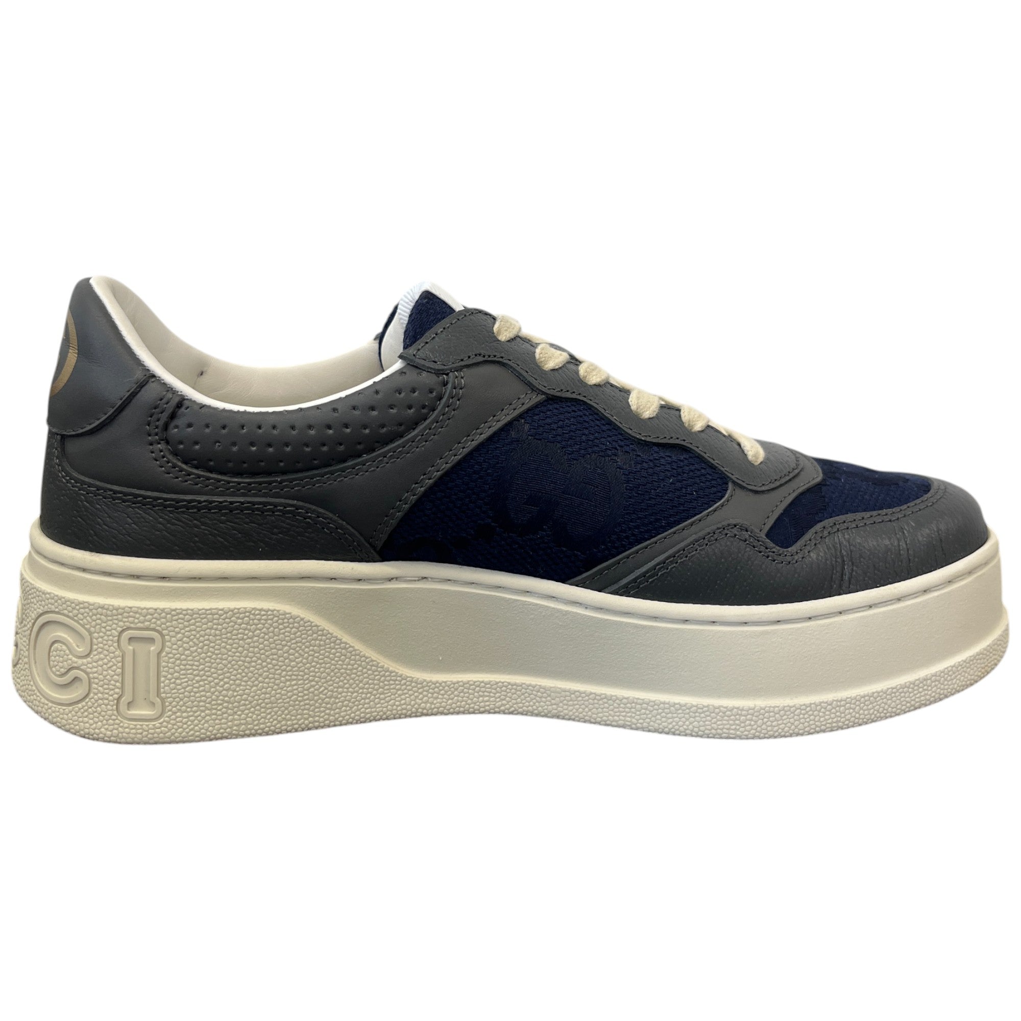 Men's Gg Supreme Low Trainers Blue Size EU 39 / UK 5