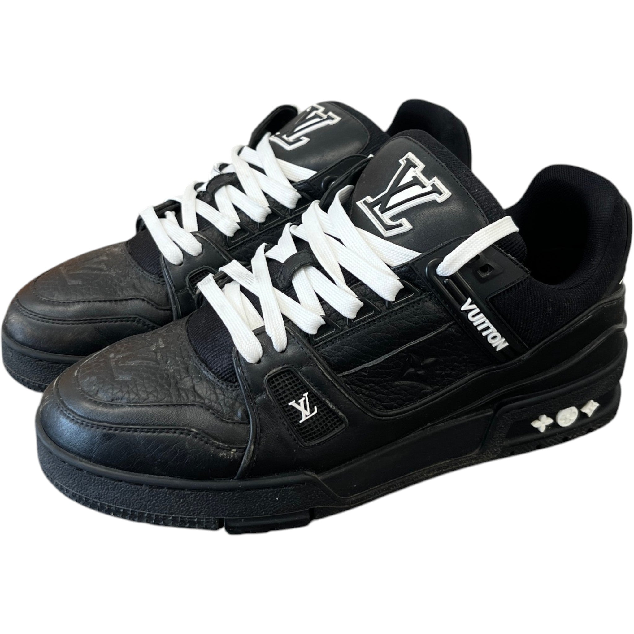Men's Lv Low Trainers Black Size EU 40 / UK 6