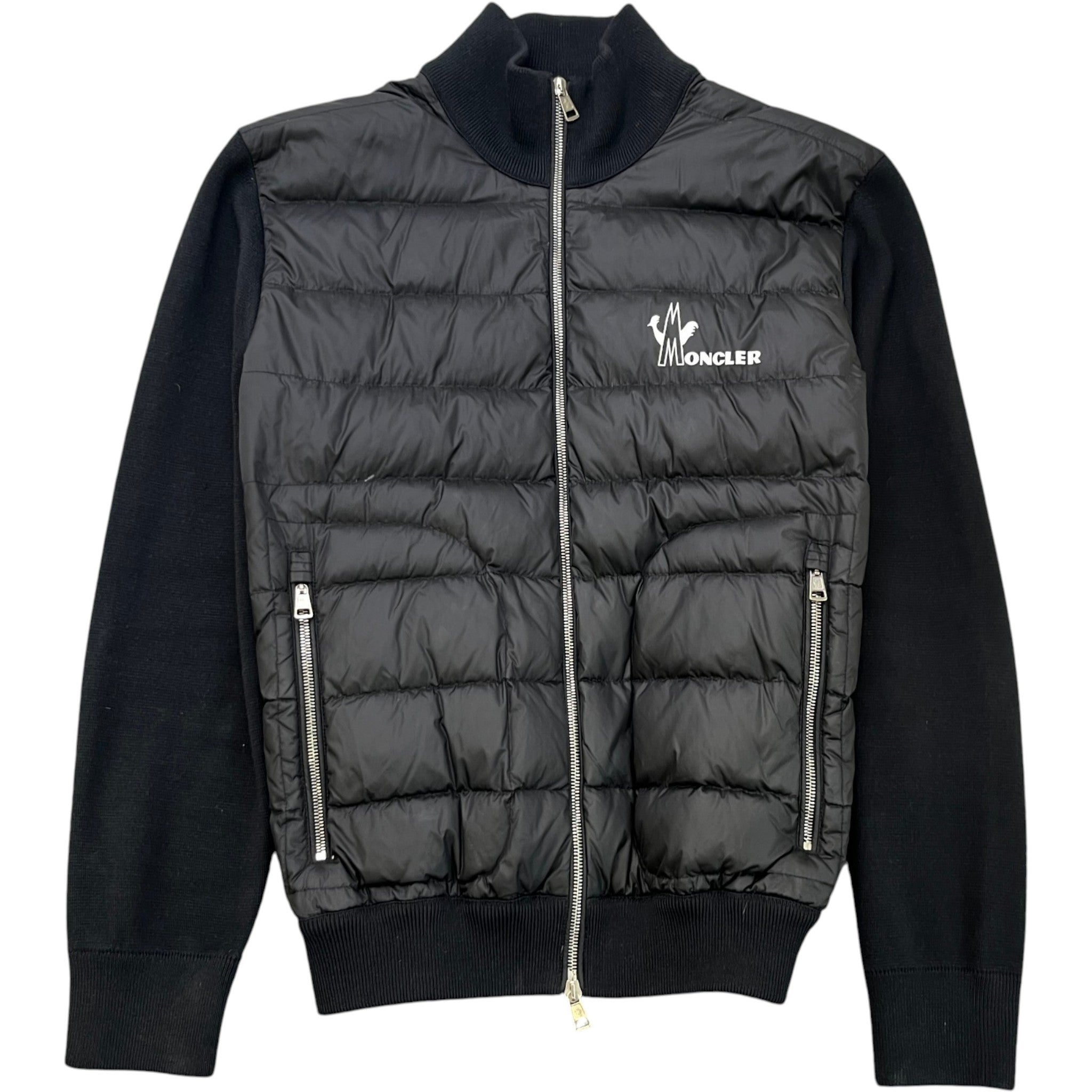 Men's Maglione Tricot Jacket Black Size XL