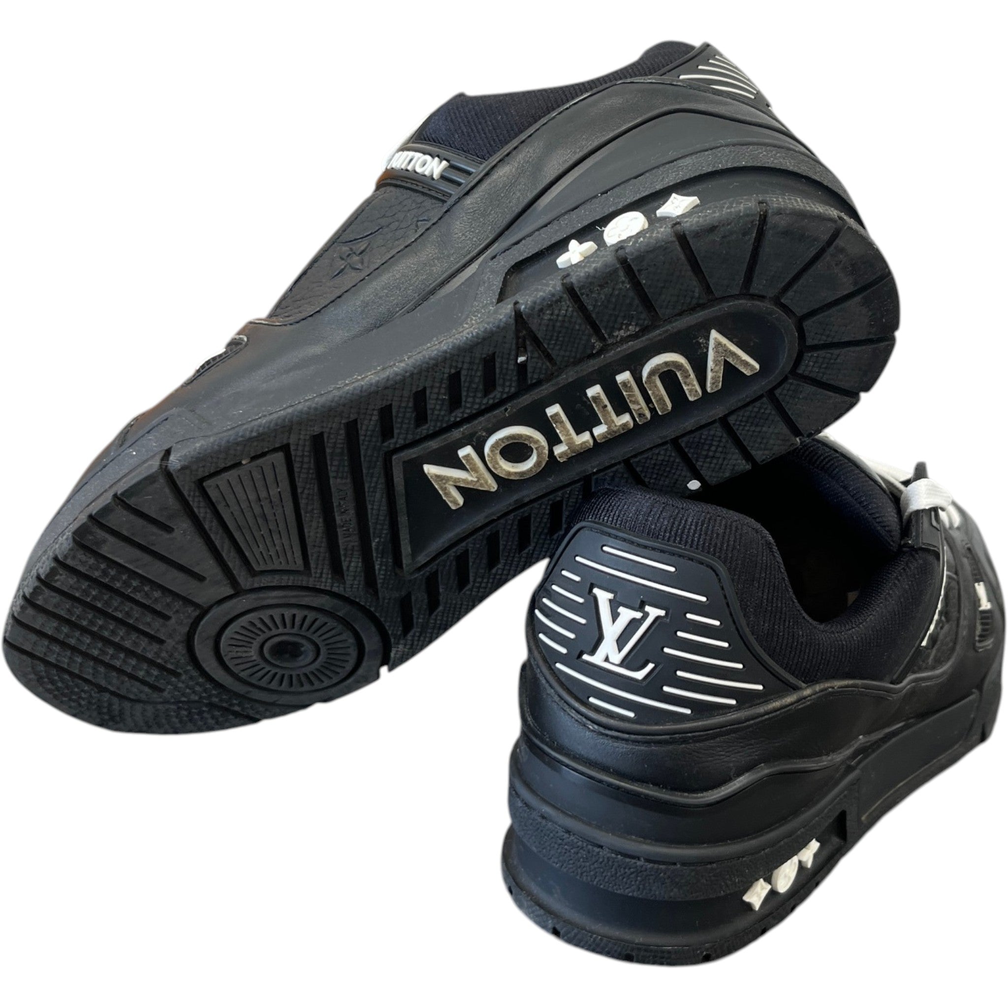 Men's Lv Low Trainers Black Size EU 40 / UK 6