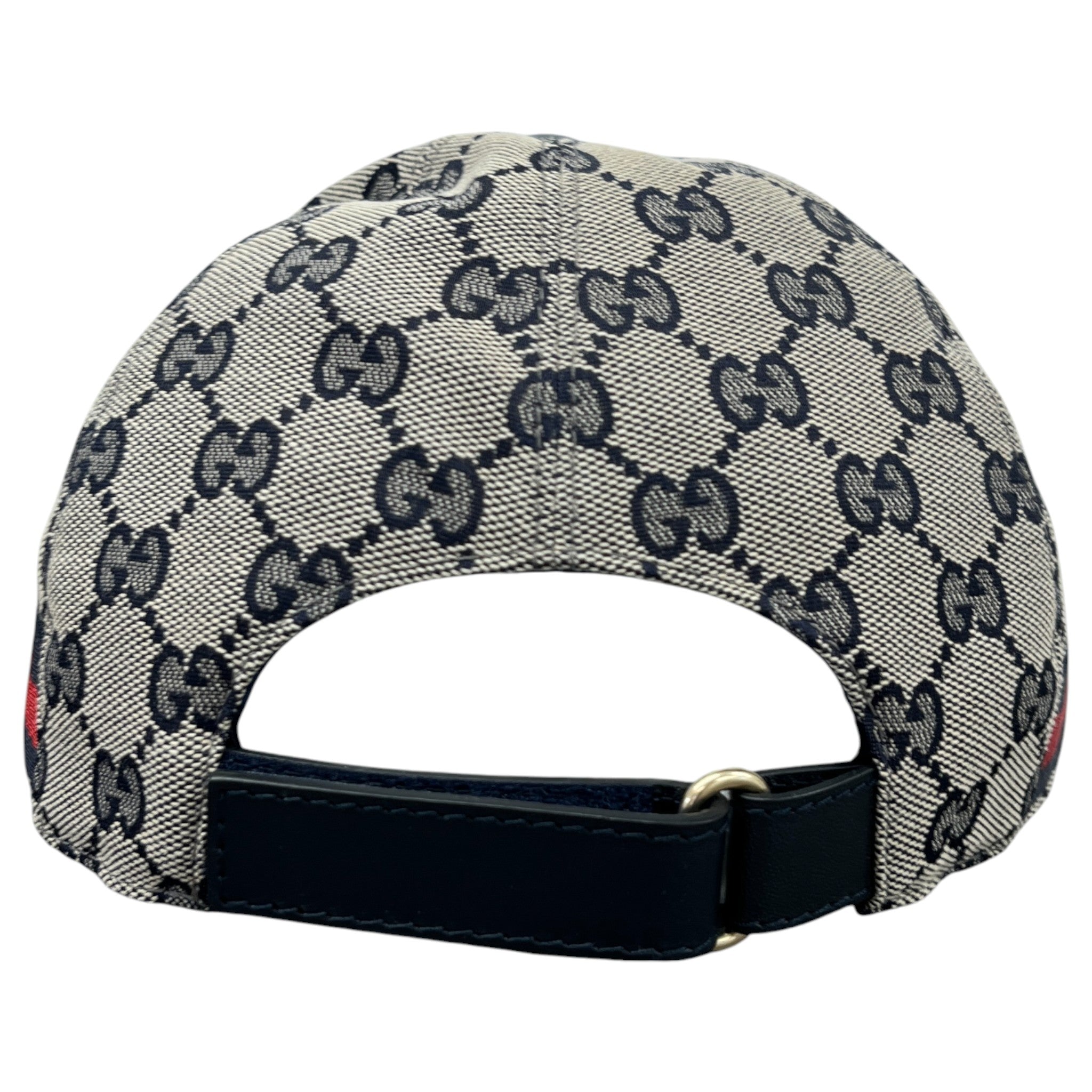 Men's Gg Monogram Hat Black Size XS