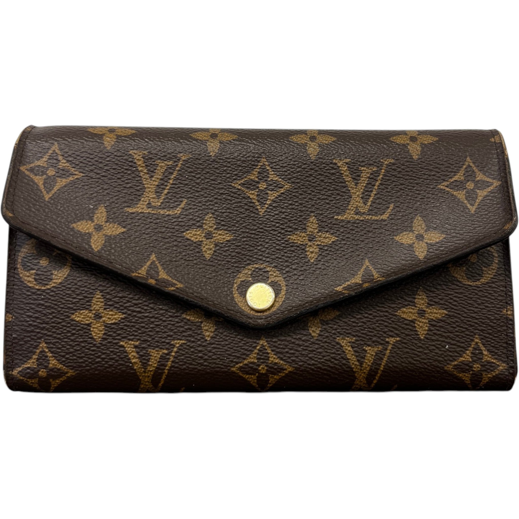Women's Sarah Monogram Wallet Brown