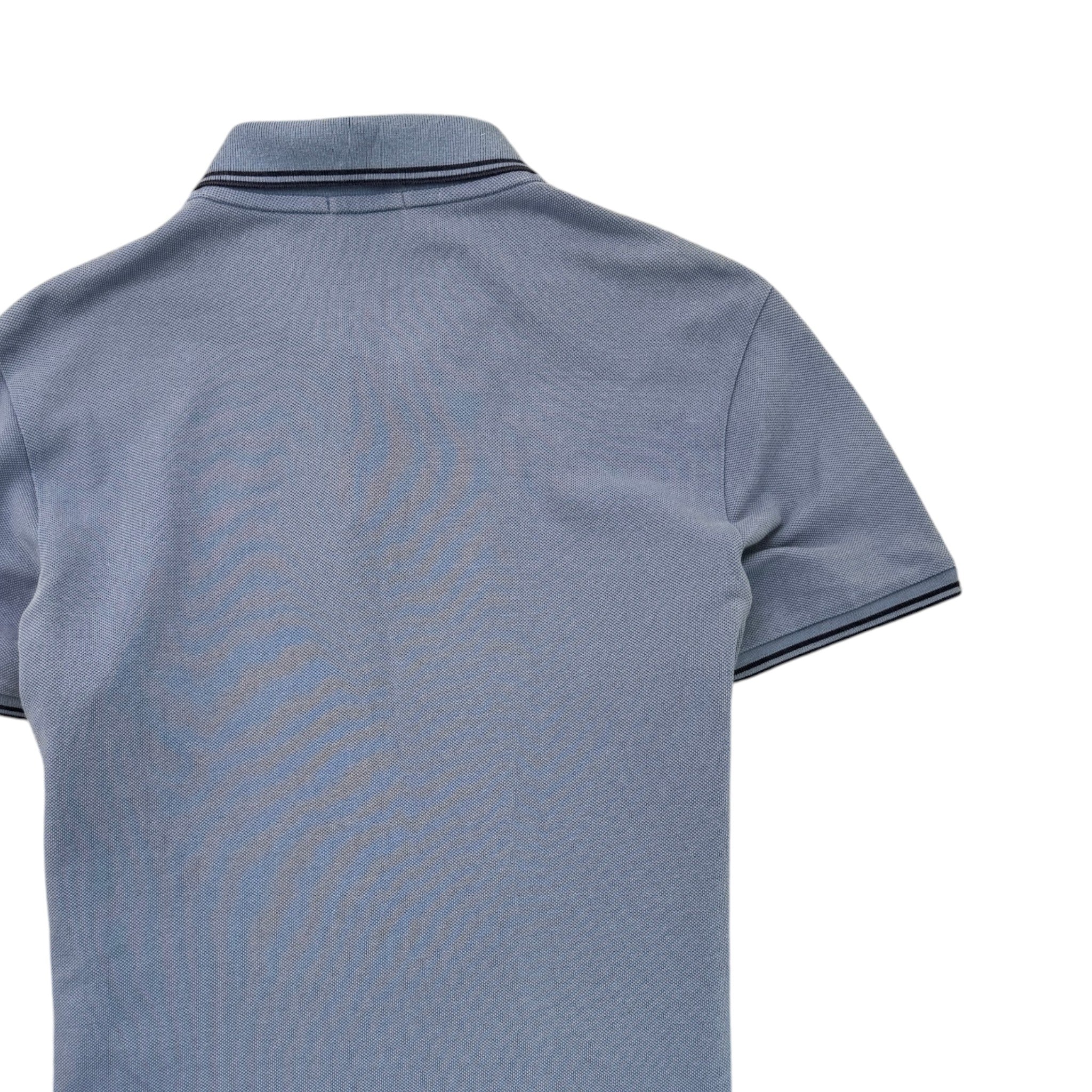 Men's Maglia Polo Shirt Blue Size S
