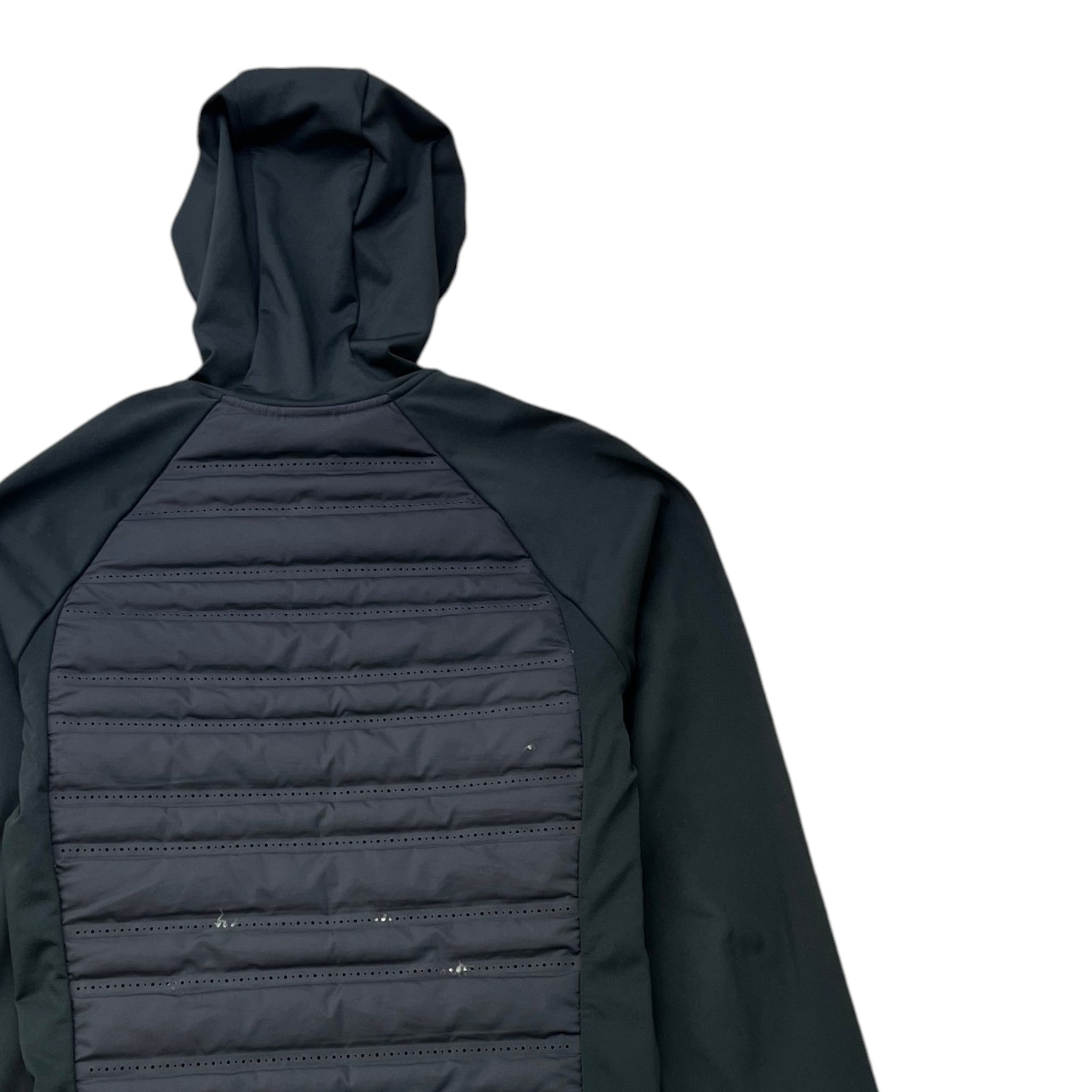 Men's Aeroloft Padded Hybrid Jacket Black Size S