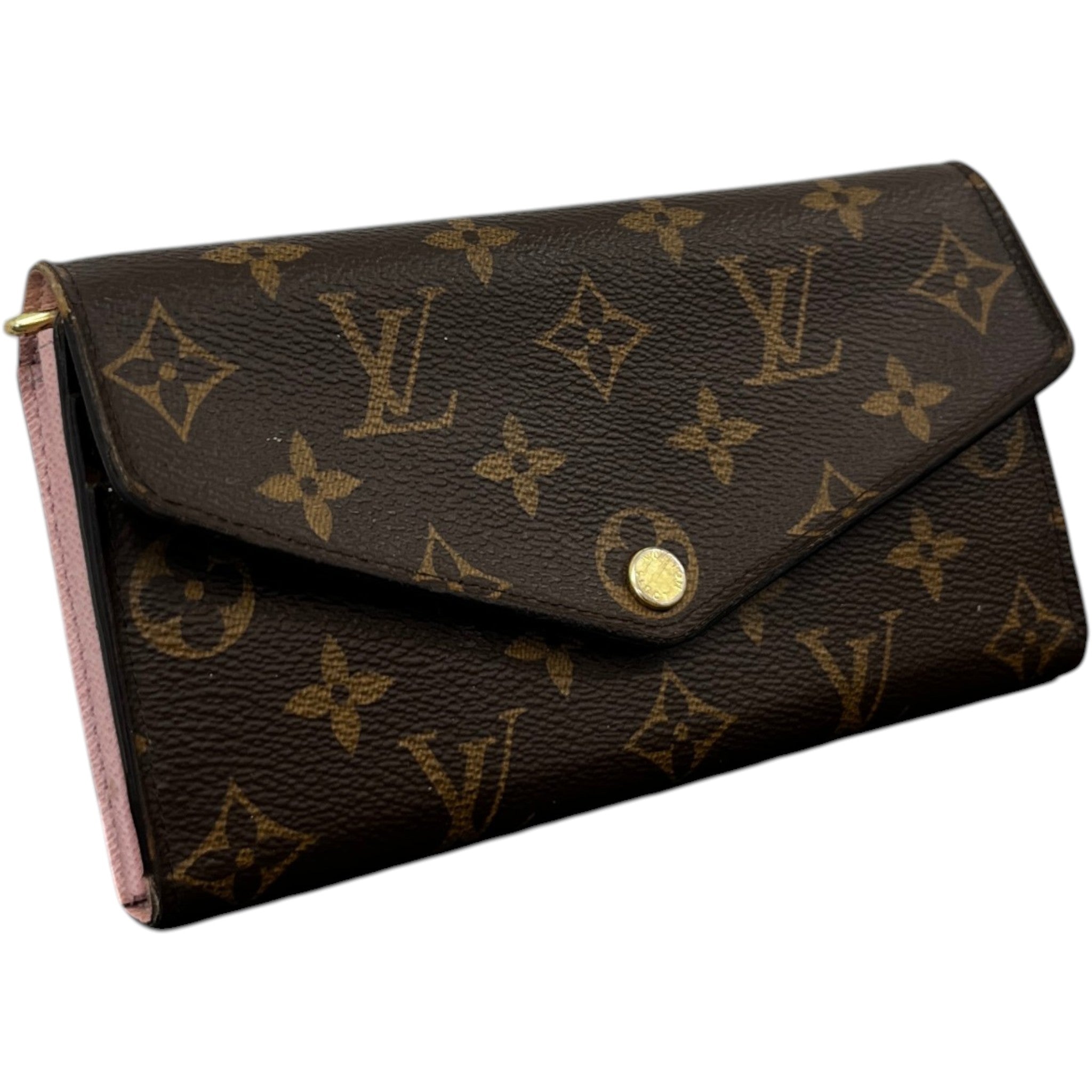 Women's Sarah Monogram Wallet Brown