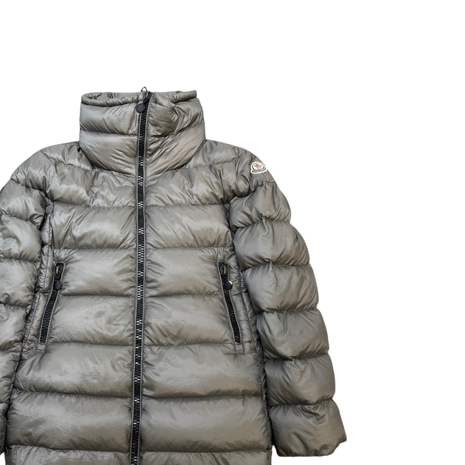 Women's Elevee Down Jacket Grey Size 2 / UK 12