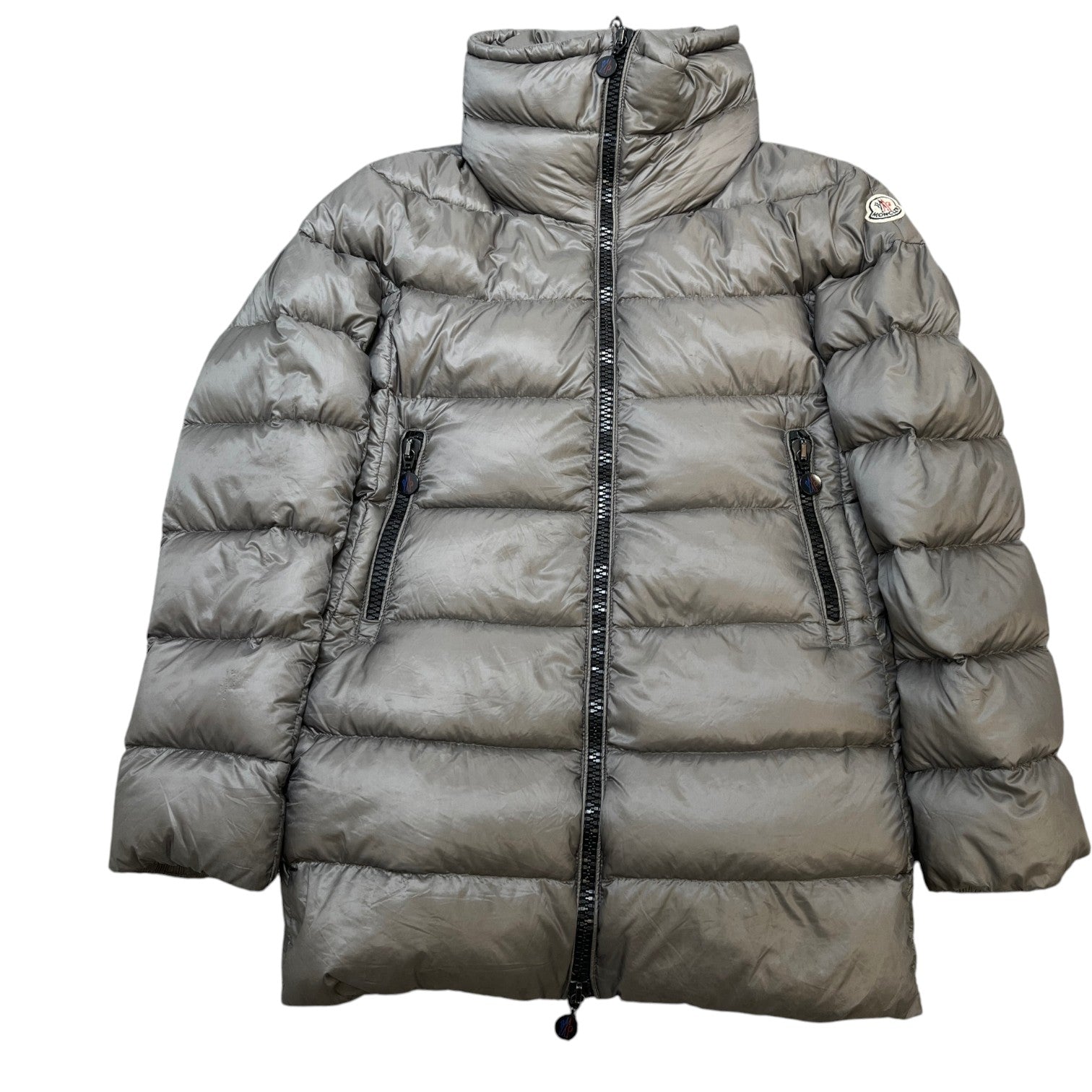 Women's Elevee Down Jacket Grey Size 2 / UK 12