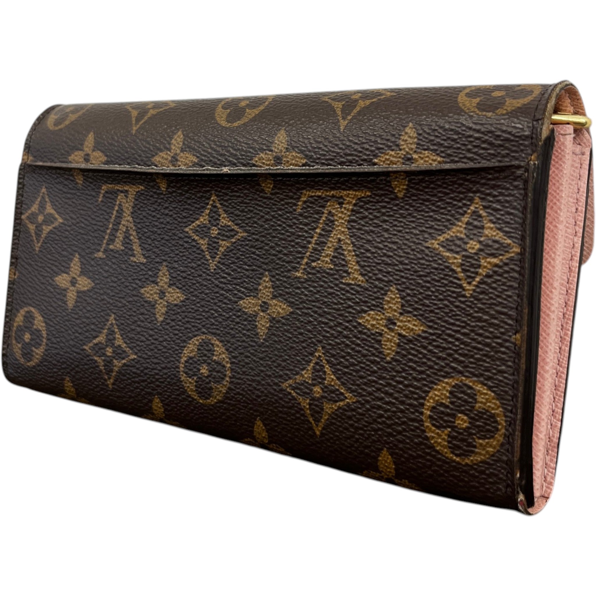 Women's Sarah Monogram Wallet Brown