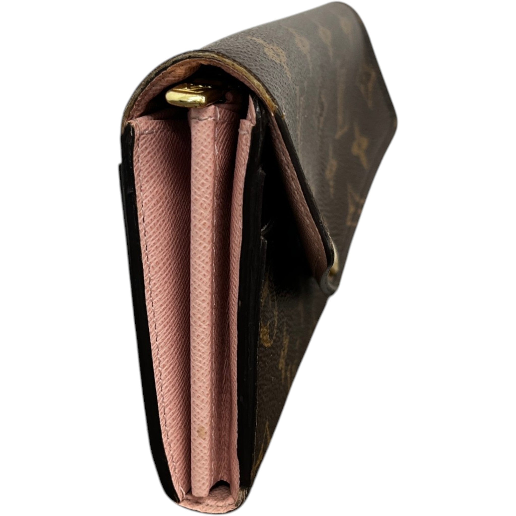 Women's Sarah Monogram Wallet Brown