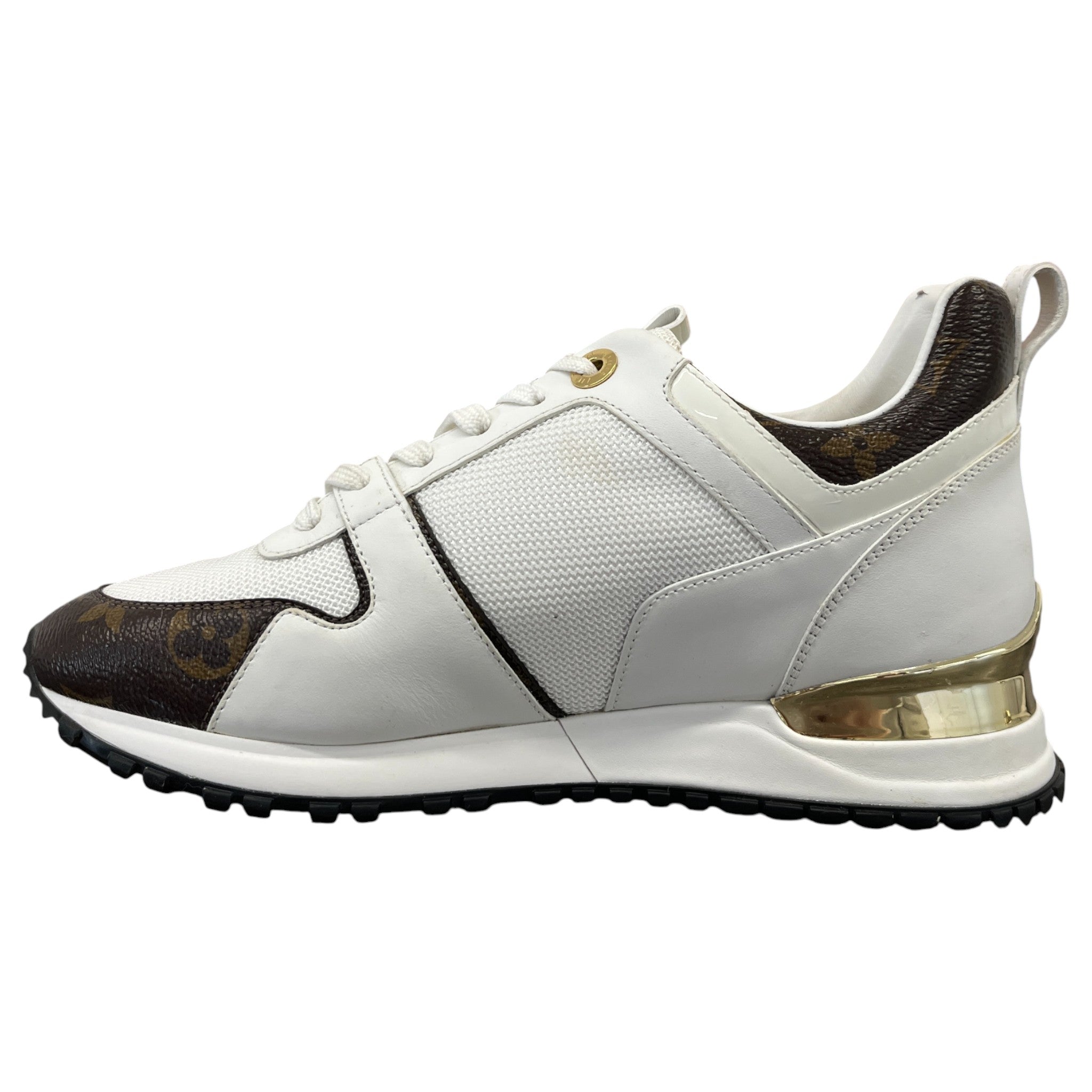 Women's Monogram Canvas Run Away Low Trainers White Size EU 36 / UK 3