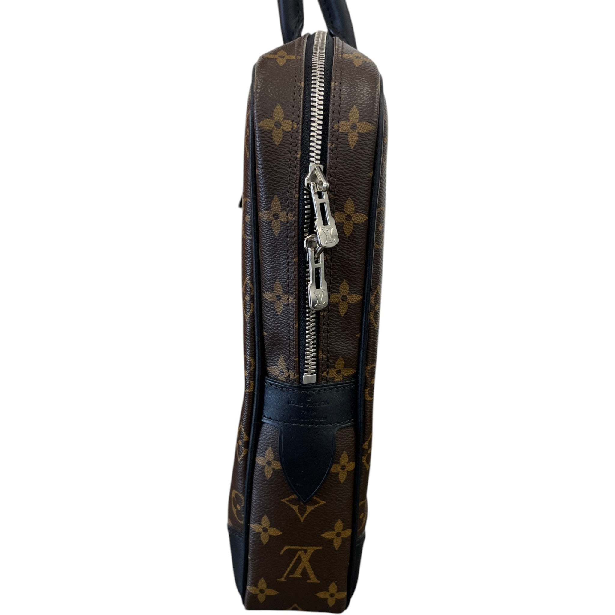 Men's Monogram Porte-Documents Voyage Bag Brown