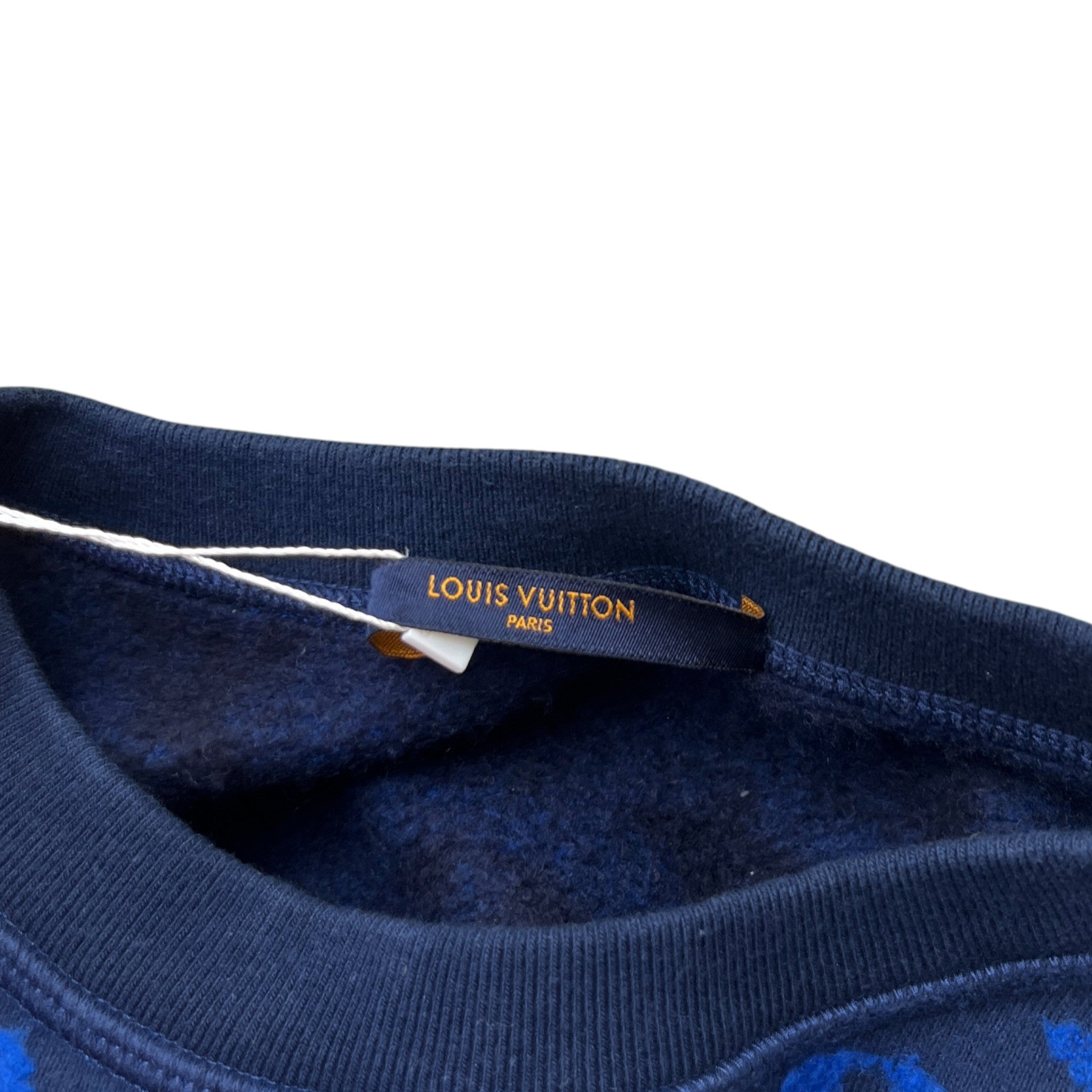 Men's Monogram T-Shirt Blue Size XL