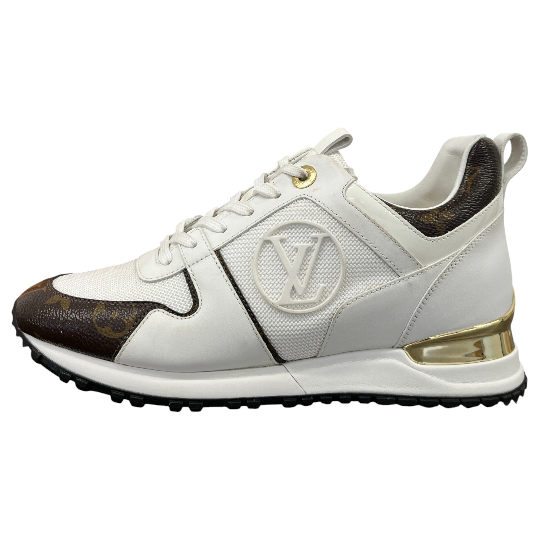 Women's Monogram Canvas Run Away Low Trainers White Size EU 36 / UK 3