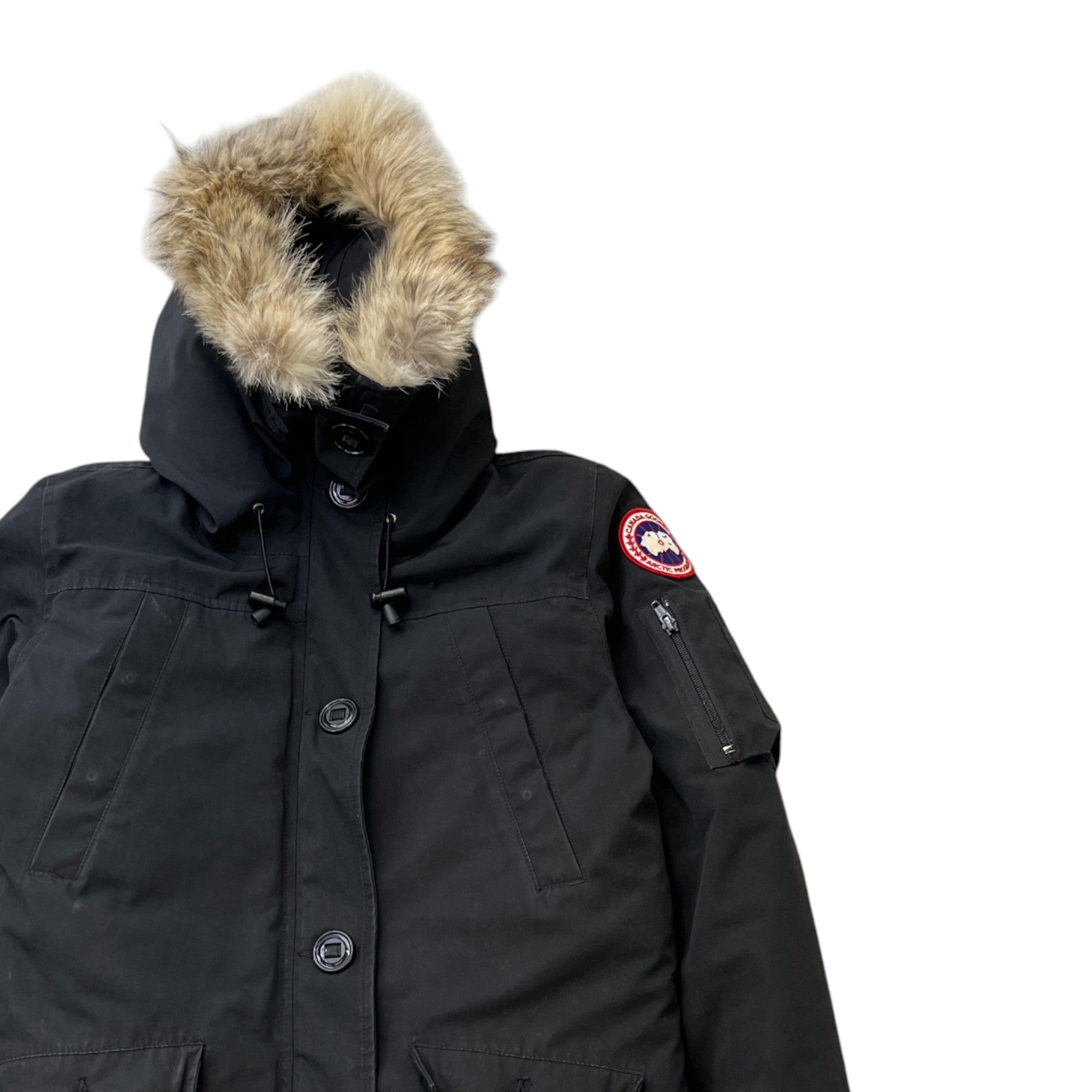 Women's Montebello Parka Down Jacket Black Size M