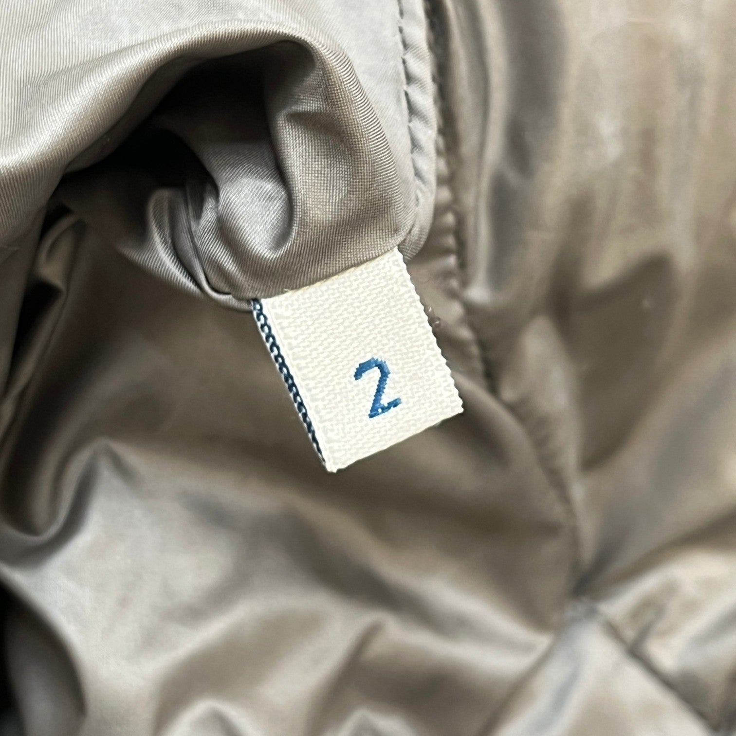 Women's Elevee Down Jacket Grey Size 2 / UK 12
