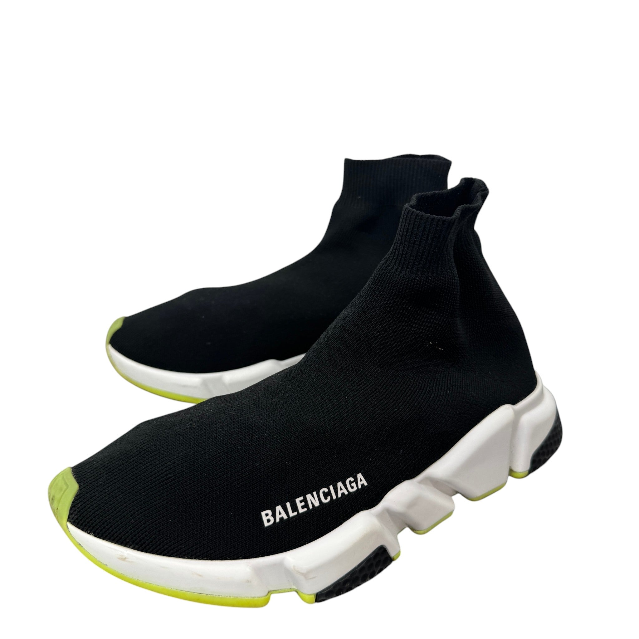 Men's Speed High Trainers Black Size EU 40 / UK 6