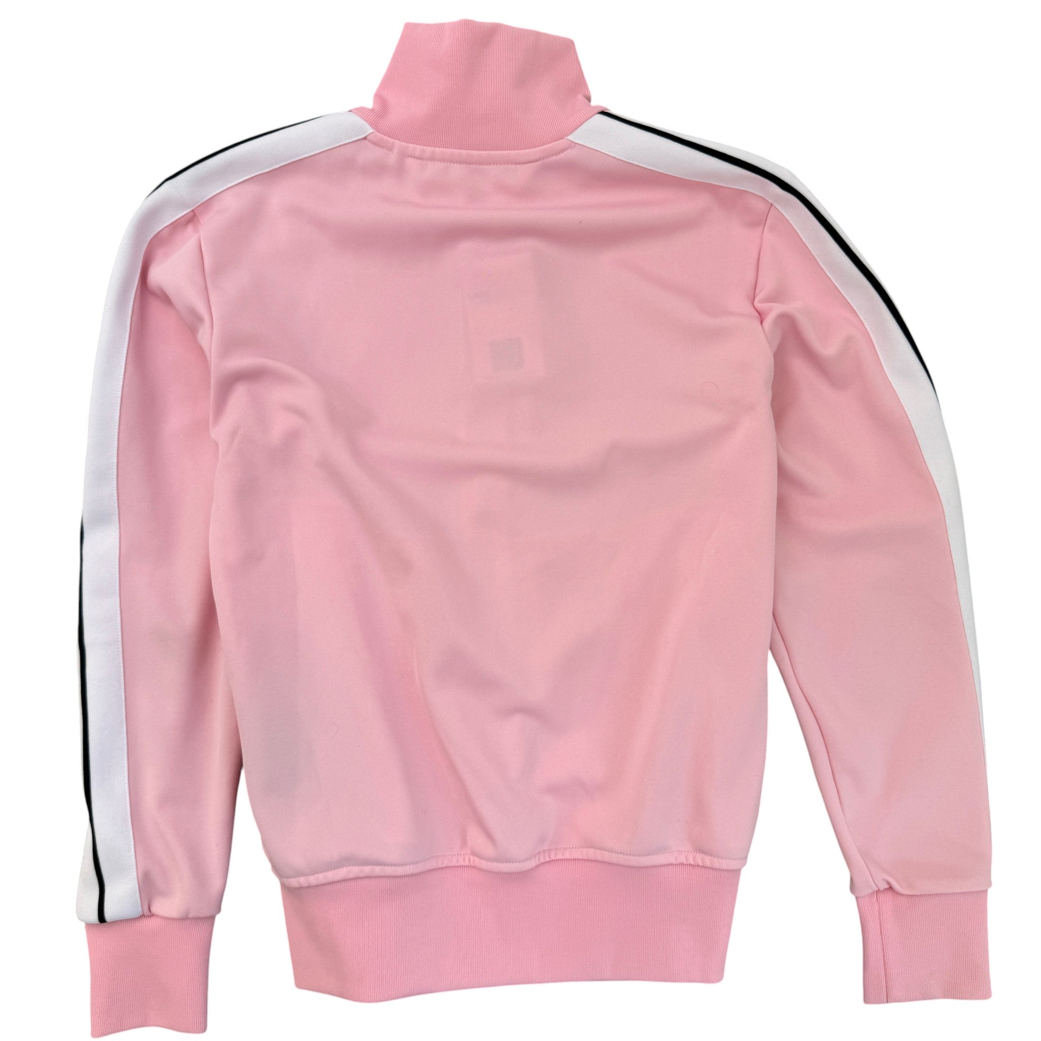 Men's Stripe Logo Track Jacket Pink Size S