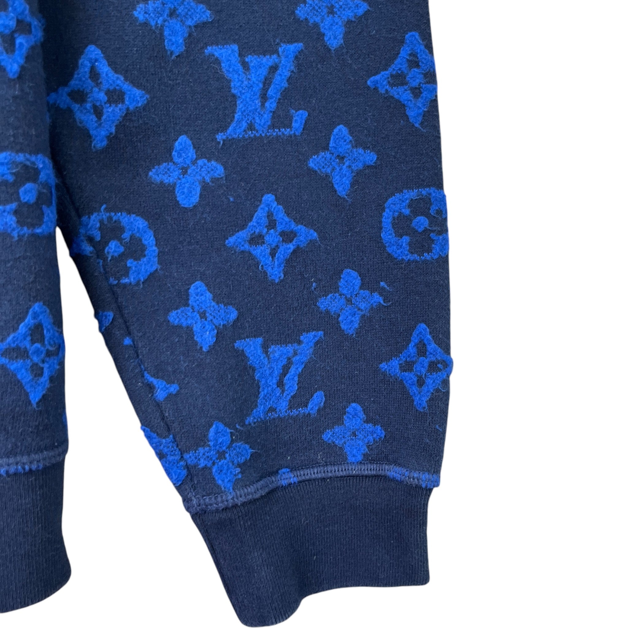 Men's Monogram T-Shirt Blue Size XL