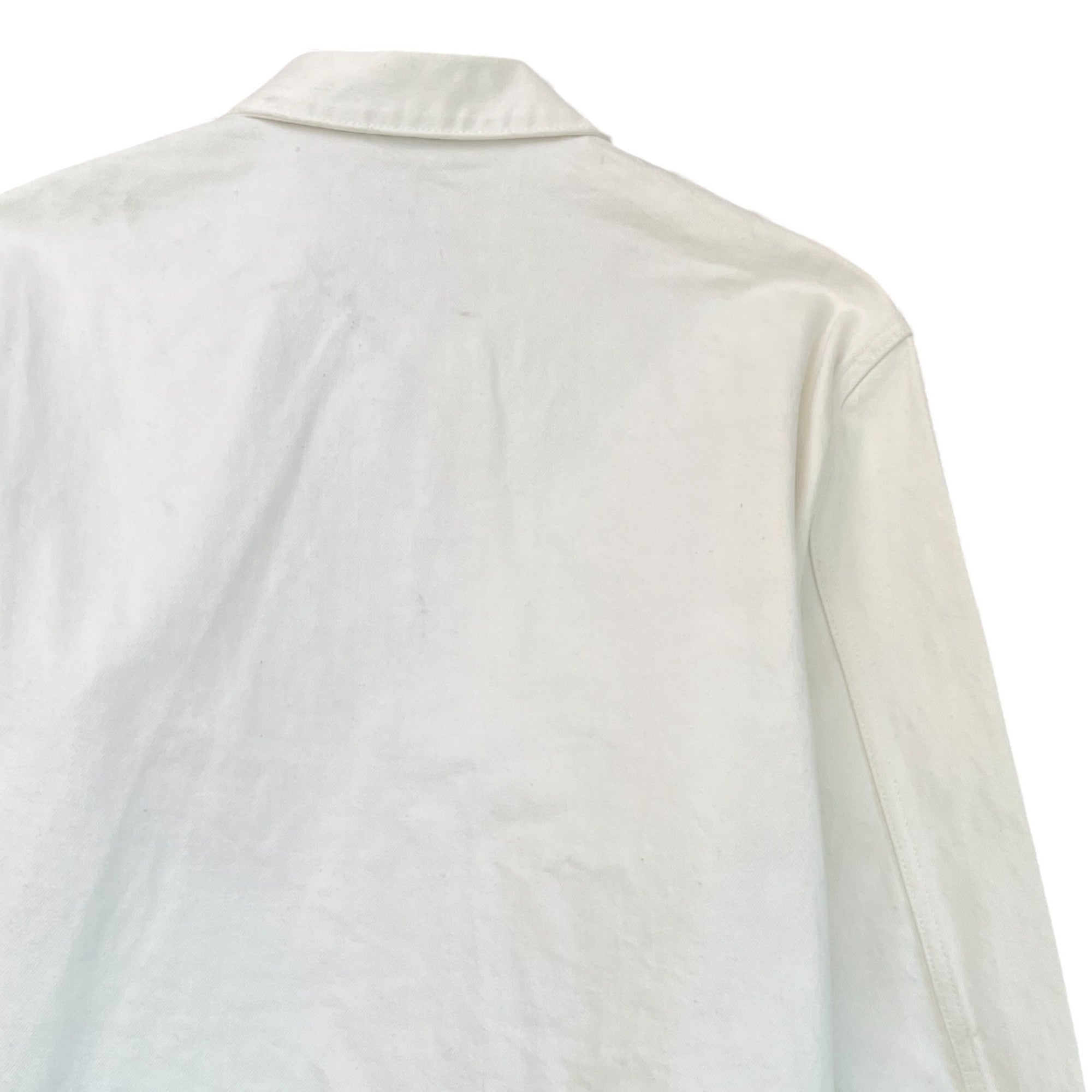 Men's Sacai Logo Patch Jacket White Size IT 50 / L