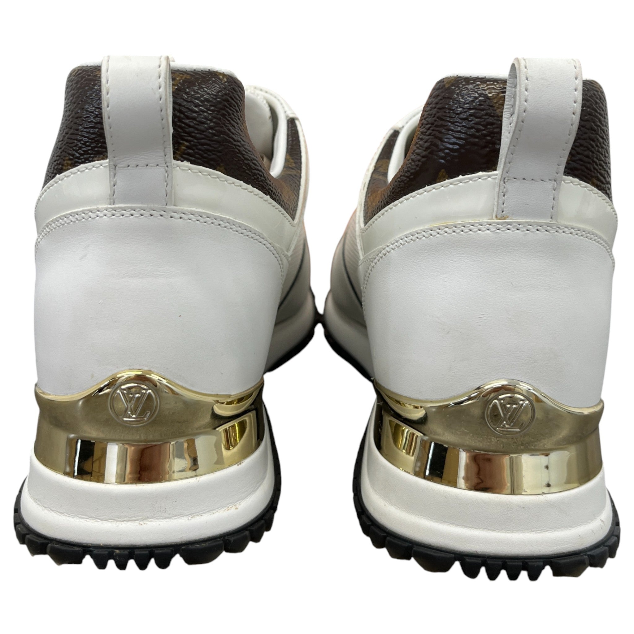 Women's Monogram Canvas Run Away Low Trainers White Size EU 36 / UK 3