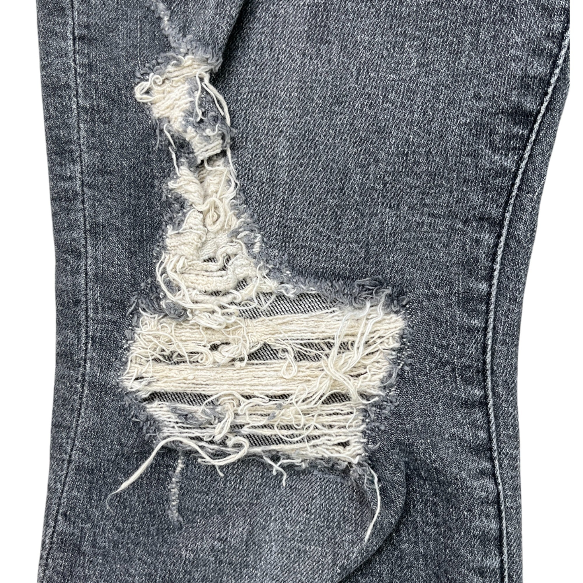 Men's Distressed Jeans Grey Size Waist 29"
