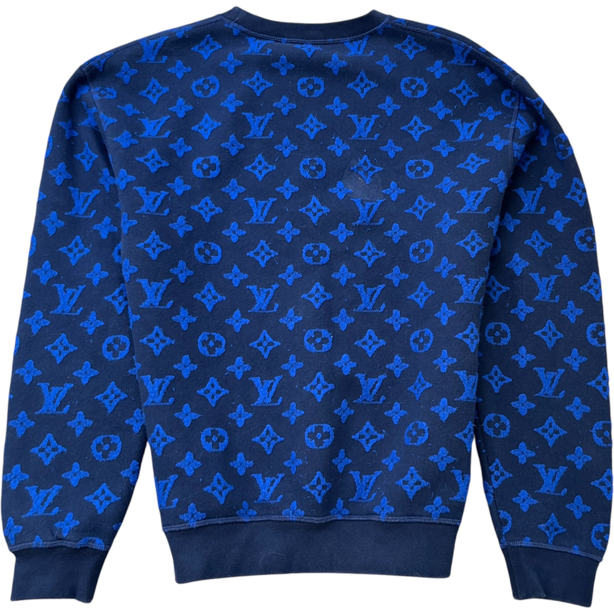 Men's Monogram T-Shirt Blue Size XL