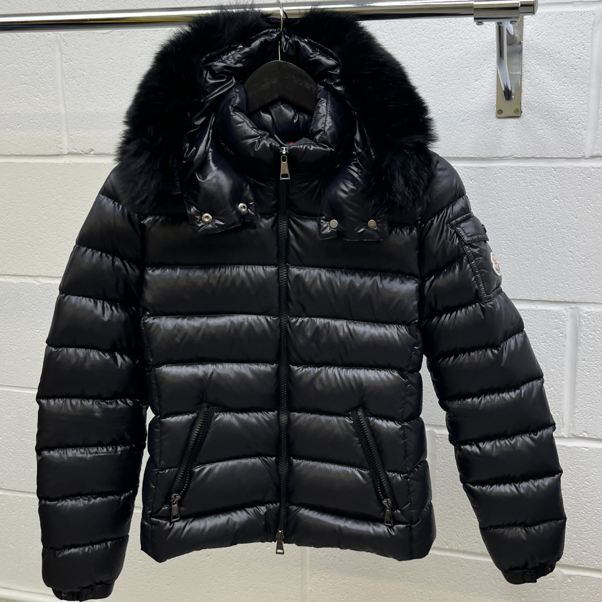 Women's Badyfur Down Jacket Black Size 0 / UK 4
