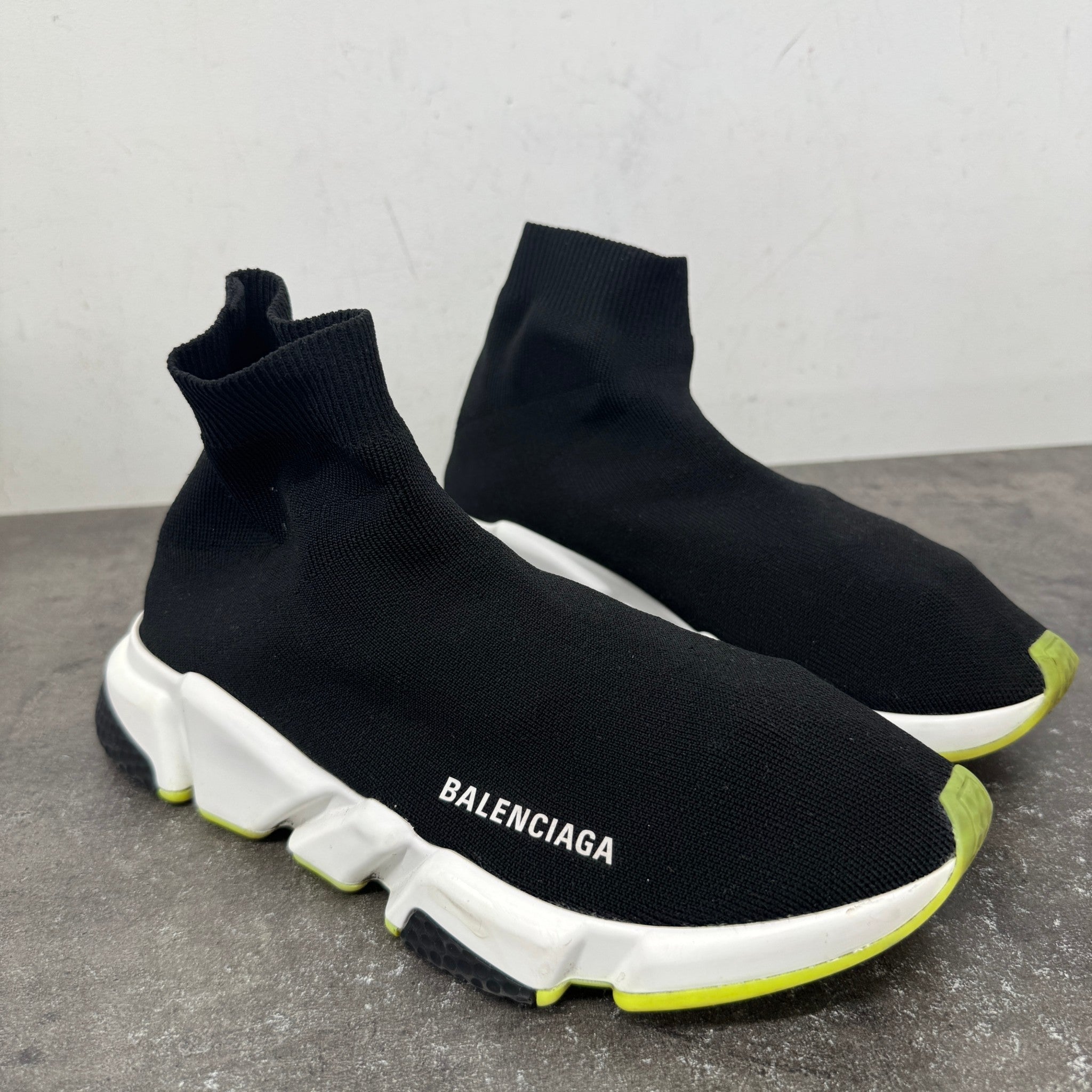 Men's Speed High Trainers Black Size EU 40 / UK 6