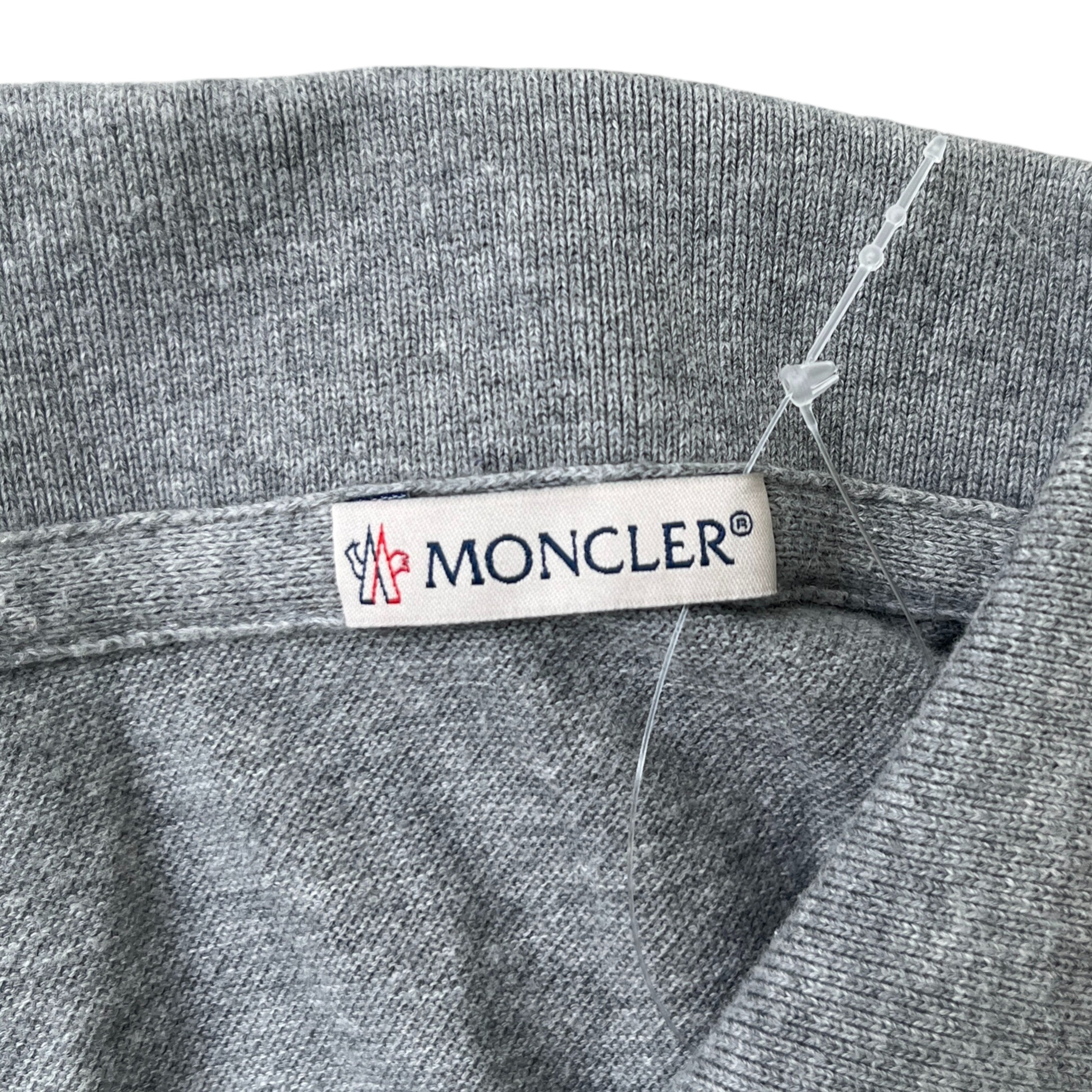 Men's Maglia Polo Shirt Grey Size L