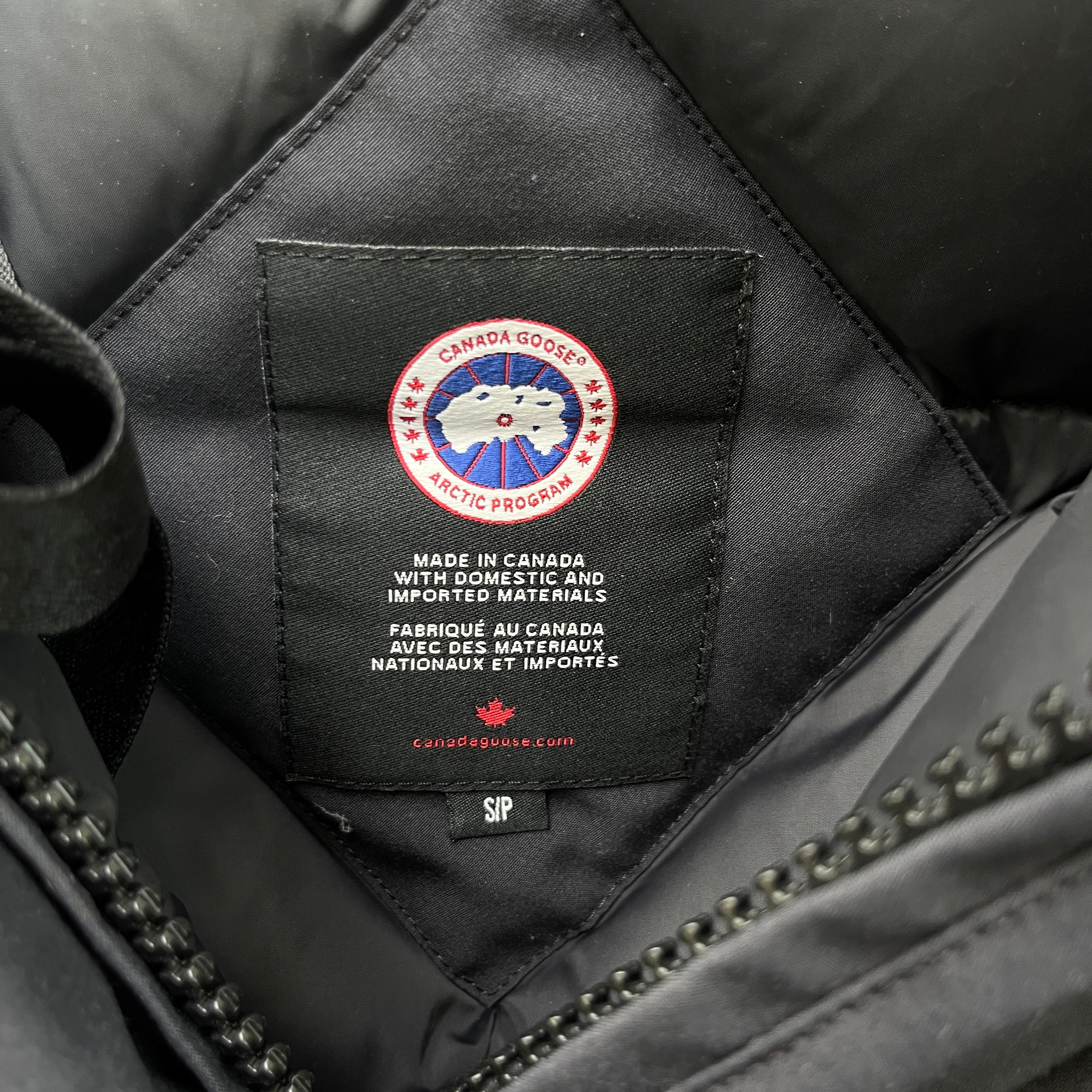 Women's Victoria Parka Down Jacket Navy Size S