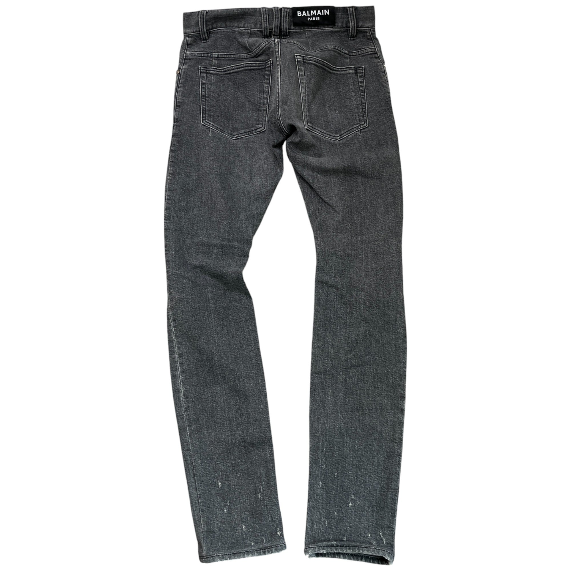 Men's Distressed Jeans Grey Size Waist 29"